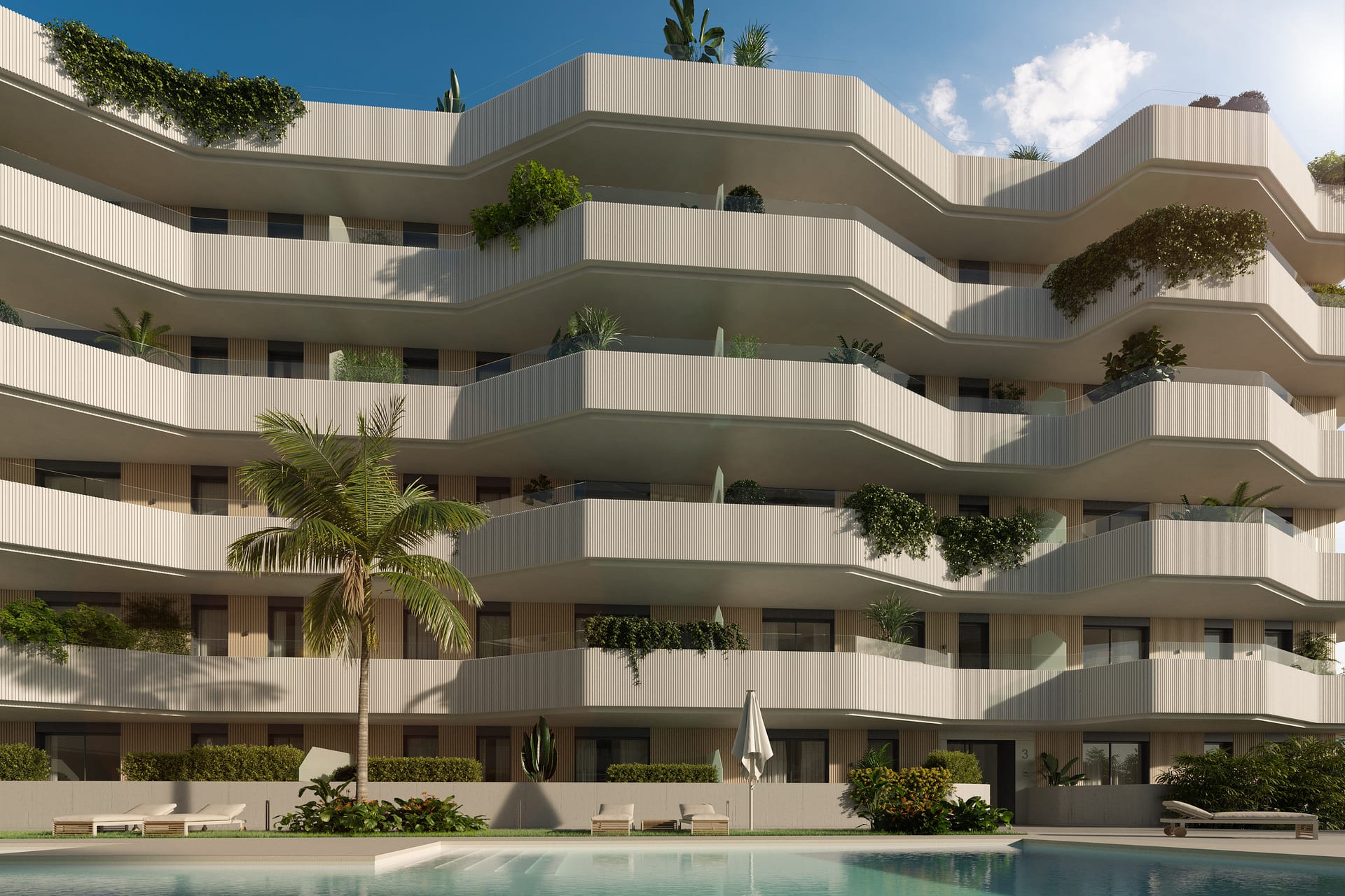 New Build - Apartment / flat - Las Lagunas de Mijas