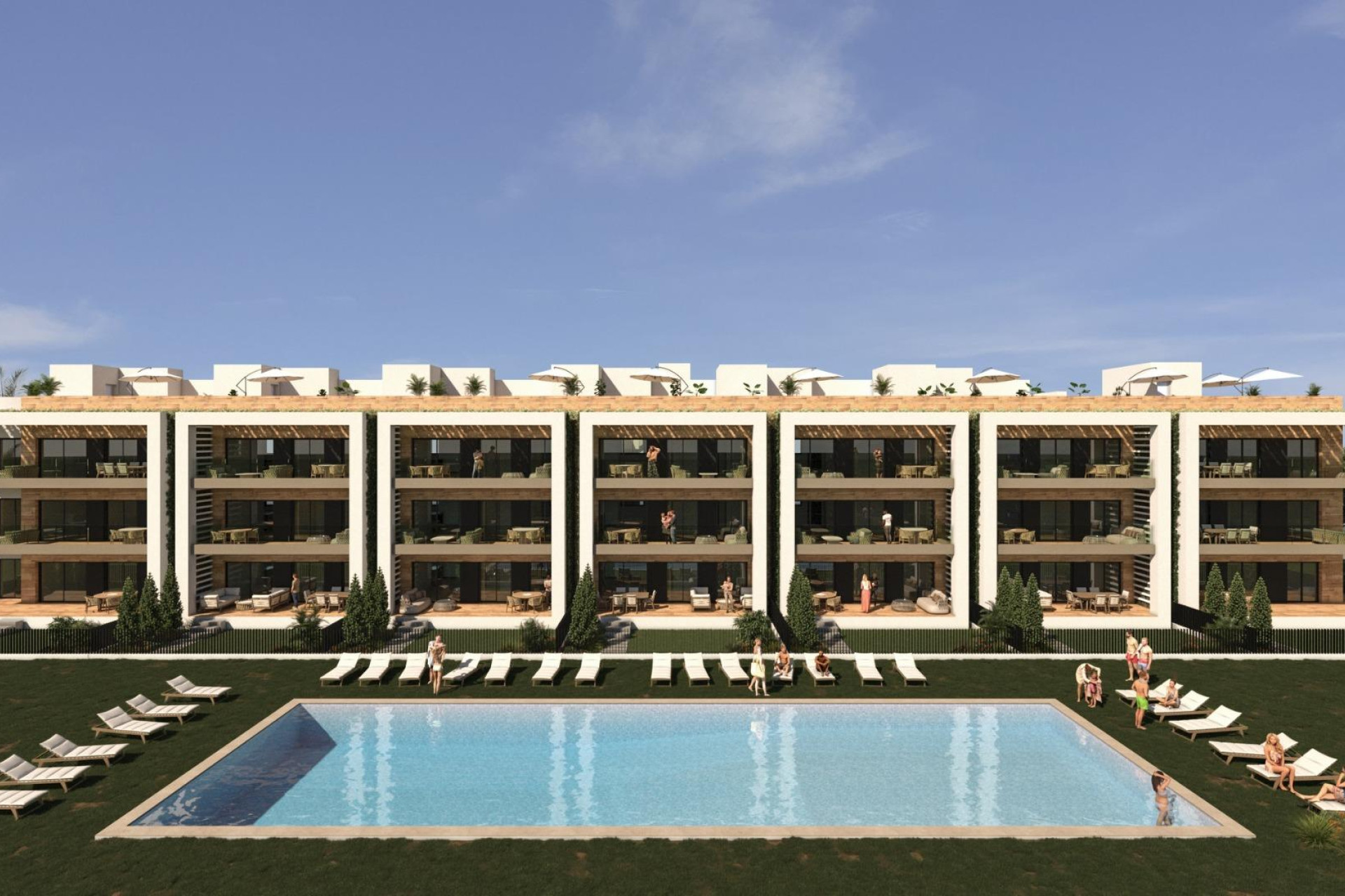 New Build - Apartment / flat - Los Alcazares - Serena Golf