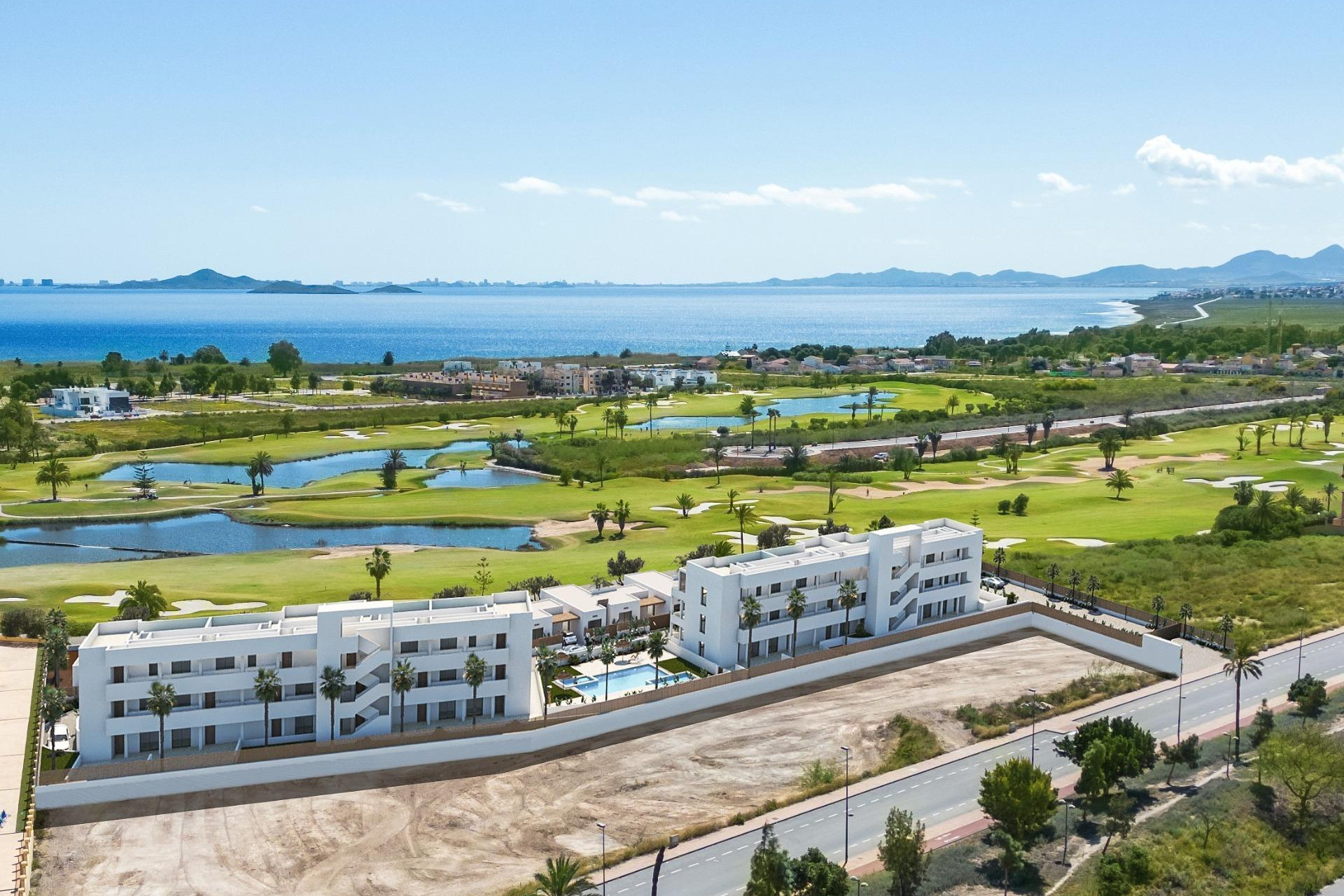 New Build - Apartment / flat - Los Alczares - Serena Golf