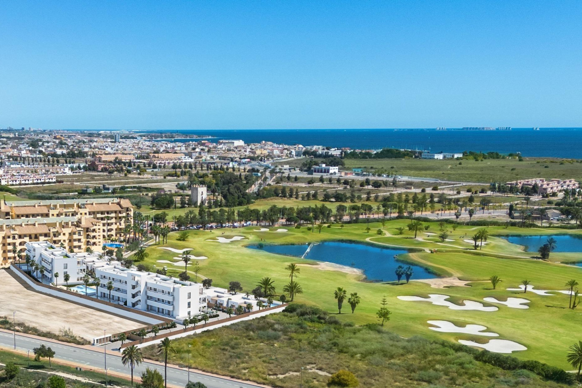 New Build - Apartment / flat - Los Alczares - Serena Golf