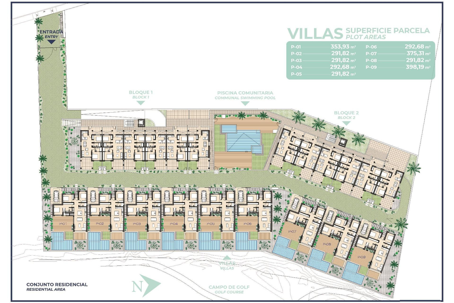 New Build - Apartment / flat - Los Alczares - Serena Golf