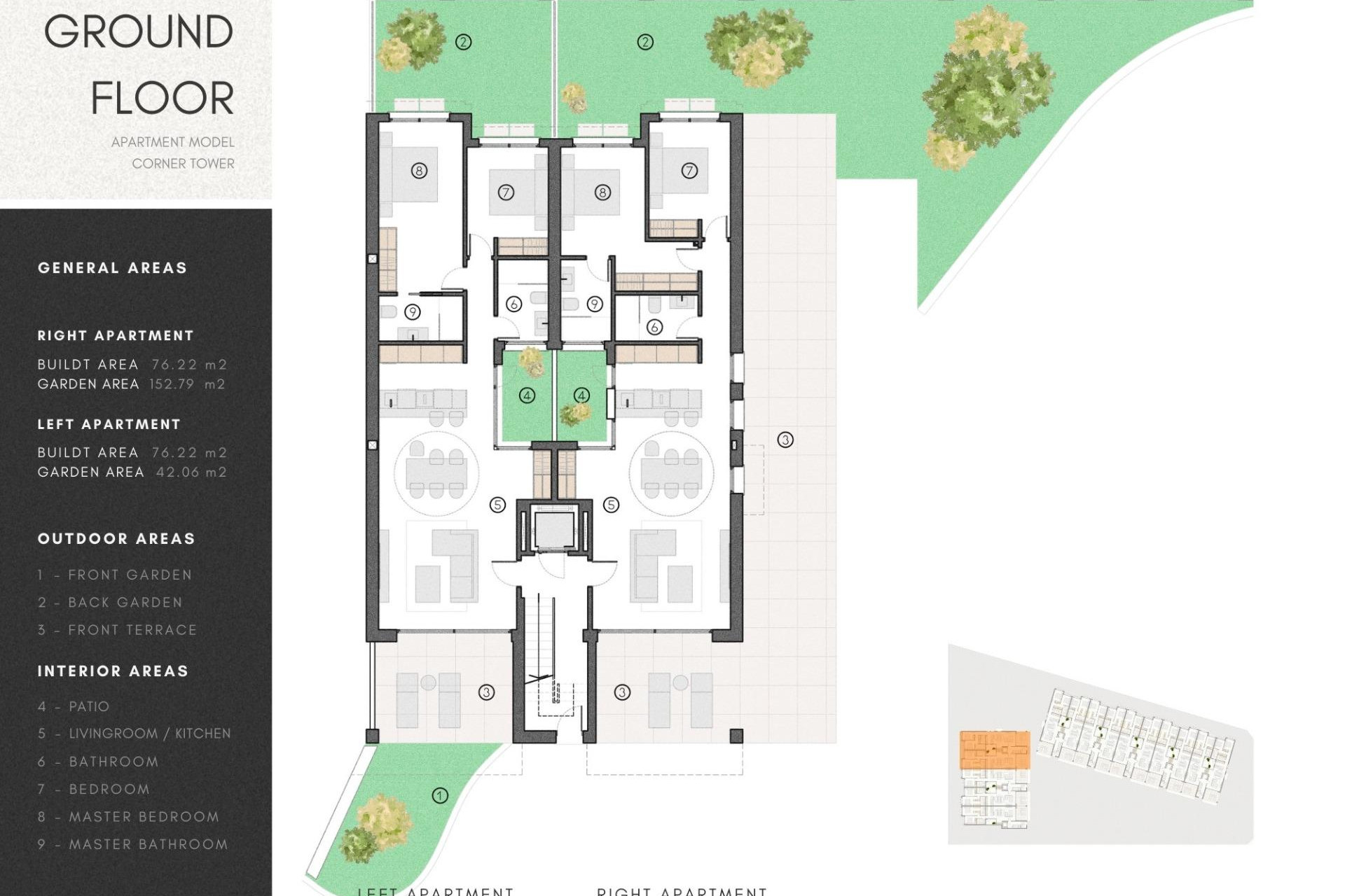 New Build - Apartment / flat - Los Alczares - Serena Golf