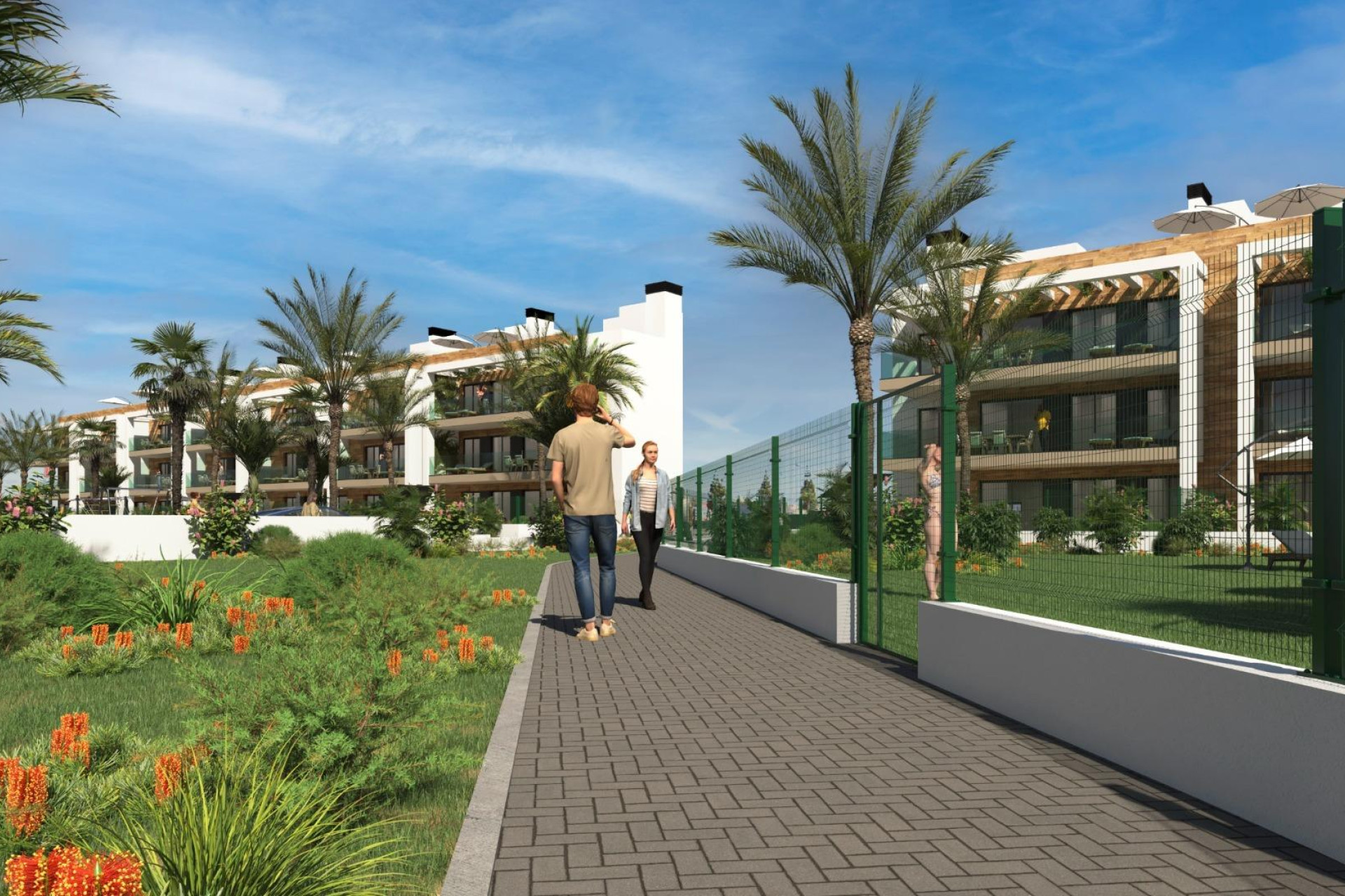 New Build - Apartment / flat - Los Alczares - Serena Golf