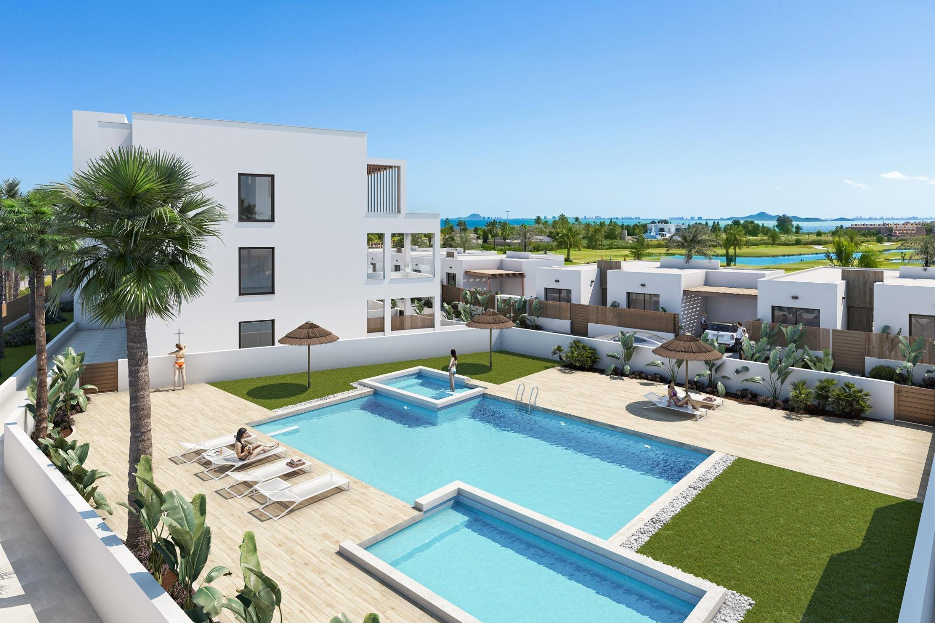 New Build - Apartment / flat - Los Alczares - Serena Golf