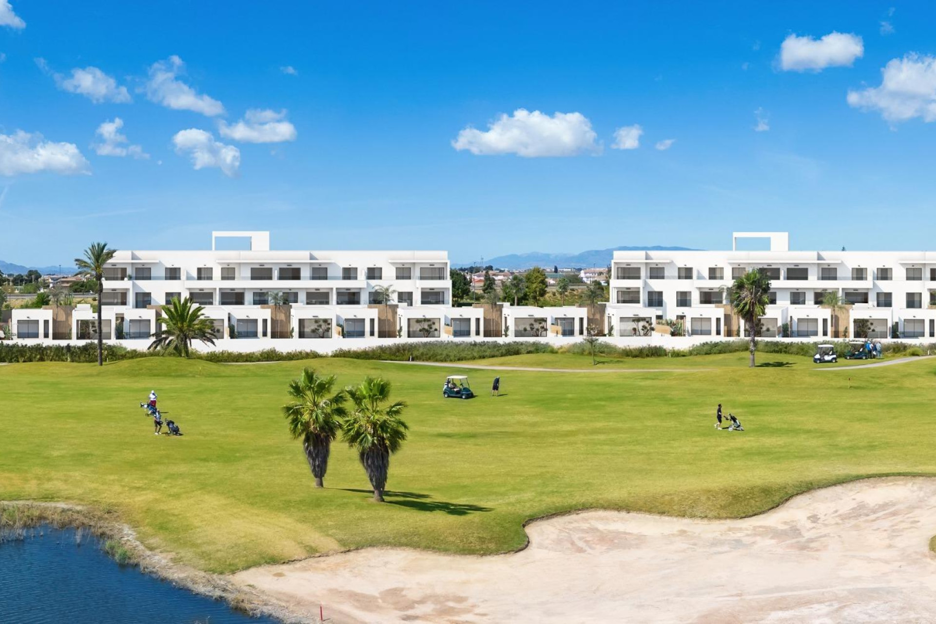 New Build - Apartment / flat - Los Alczares - Serena Golf