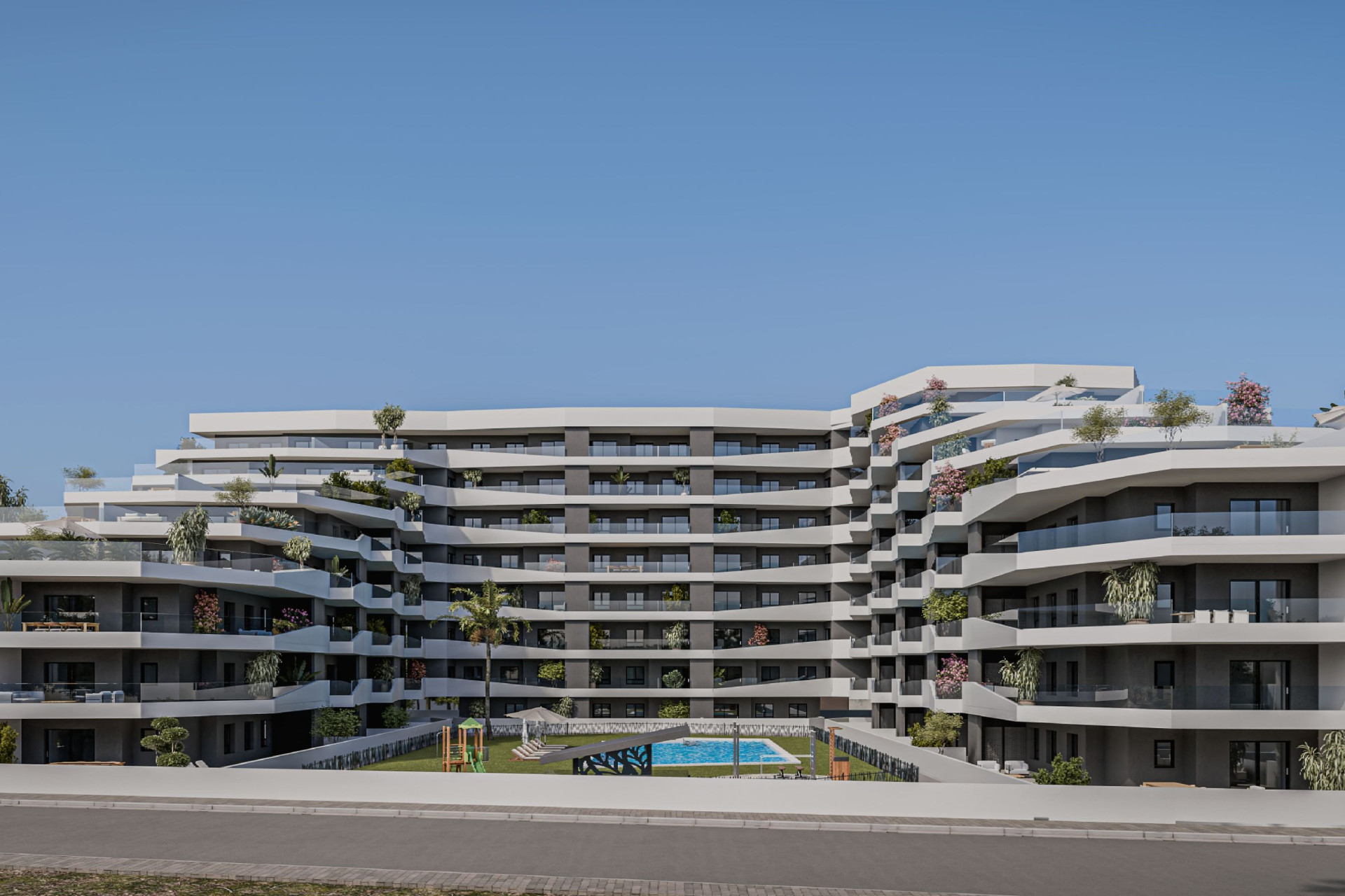 New Build - Apartment / flat - San Miguel de Salinas