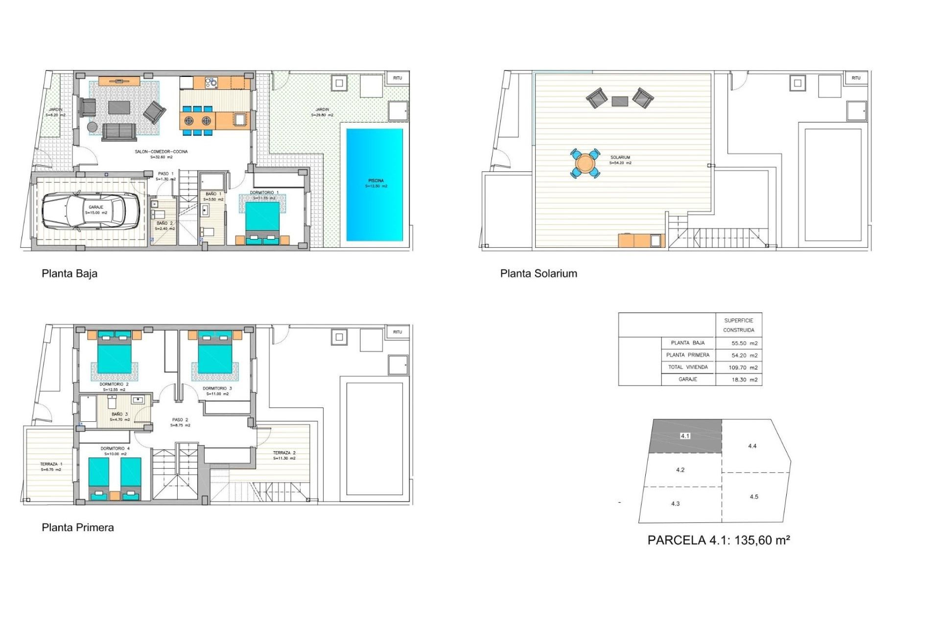 New Build - Townhouse - Los Belones - pueblo