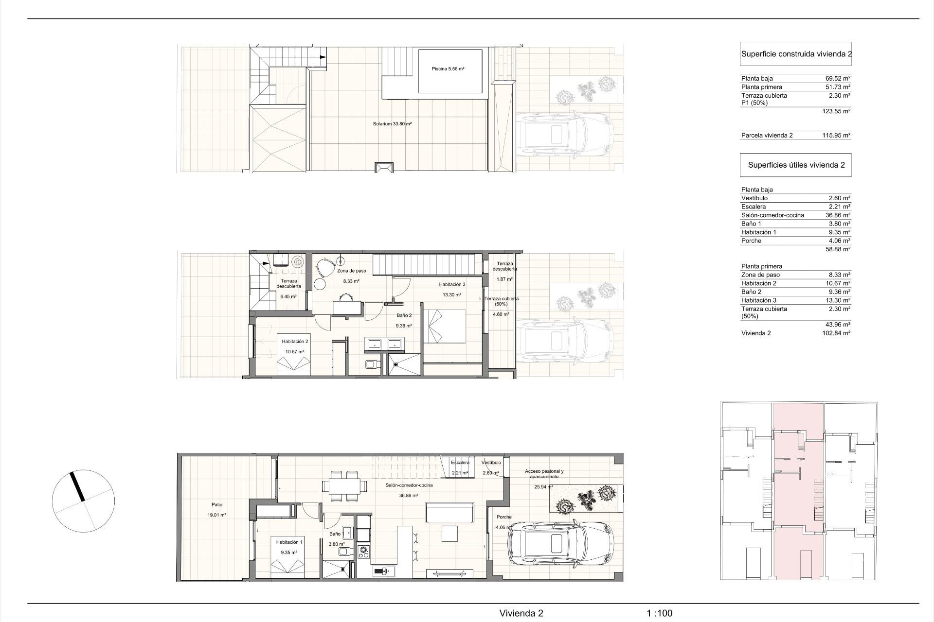 New Build - Townhouse - Pilar de la Horadada - La Torre De La Horadada