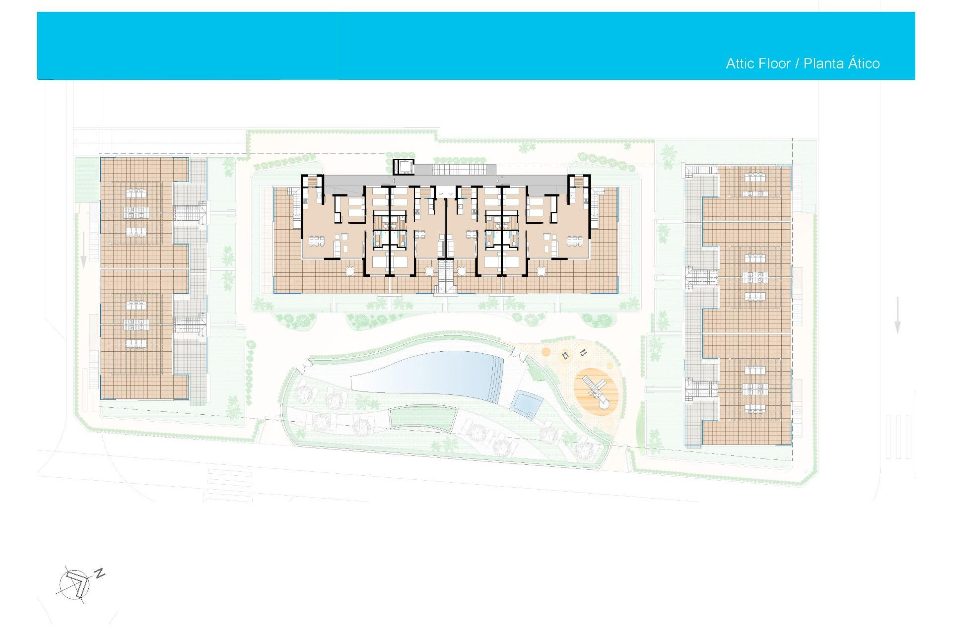 New Build - Townhouse - Pilar de la Horadada - Polideportivo