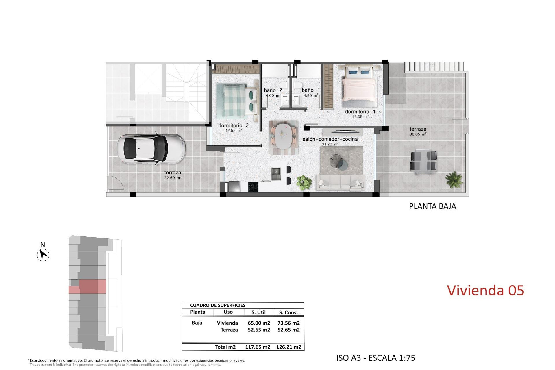 New Build - Townhouse - Pilar de la Horadada - Polígono Industrial Zona Raimundo Bened