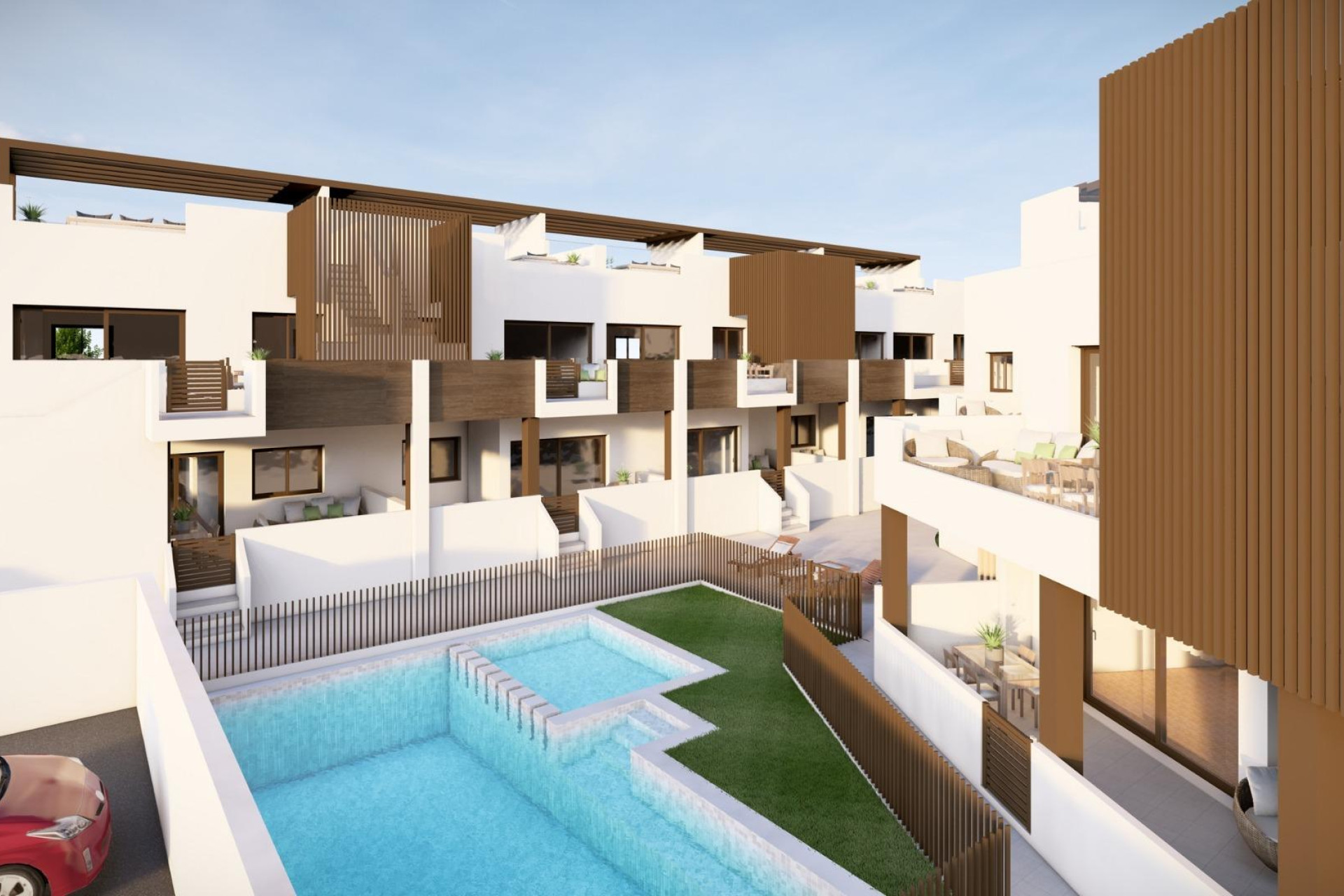 New Build - Townhouse - Pilar de la Horadada - pueblo