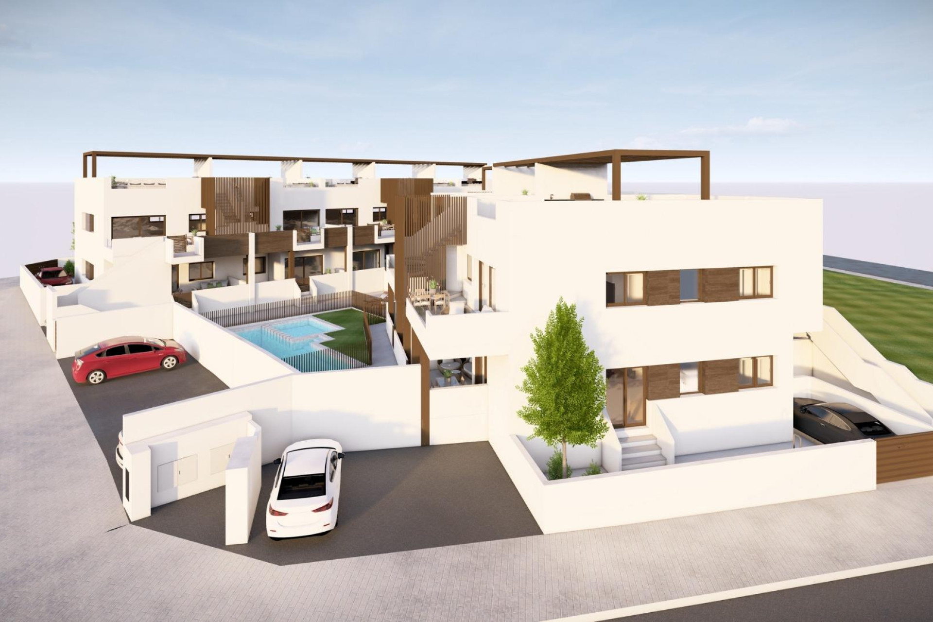 New Build - Townhouse - Pilar de la Horadada - pueblo