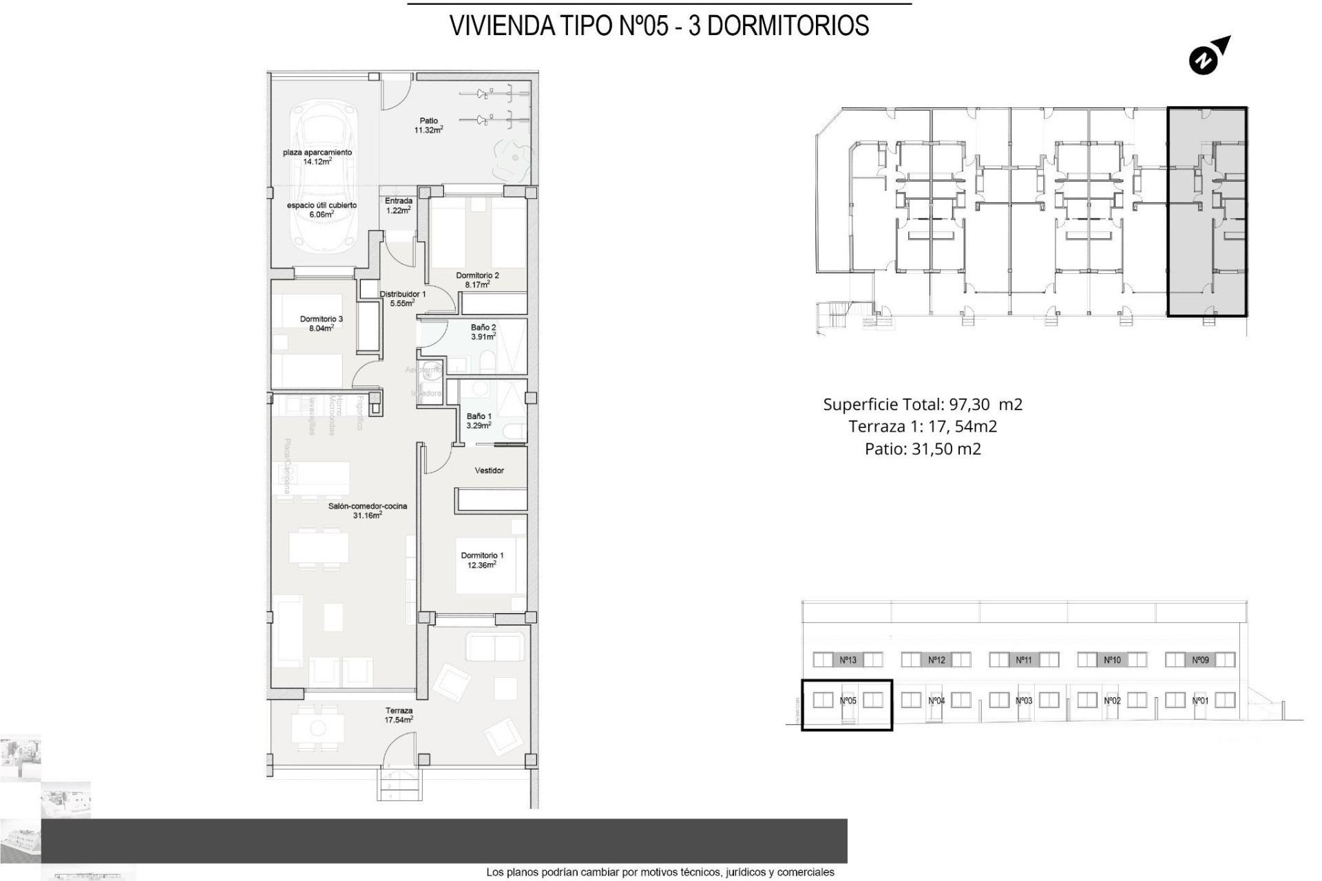 New Build - Townhouse - Pilar de la Horadada - pueblo