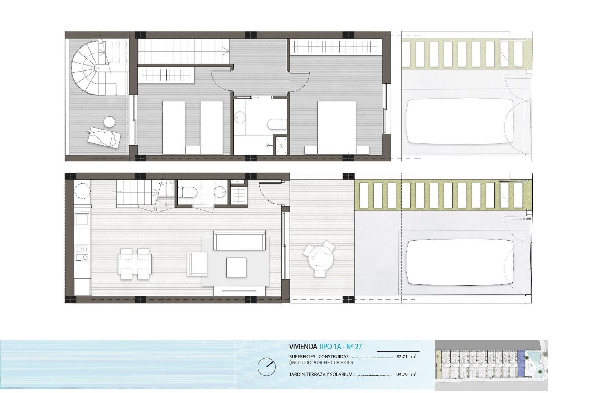 New Build - Townhouse - Pilar de la Horadada - pueblo