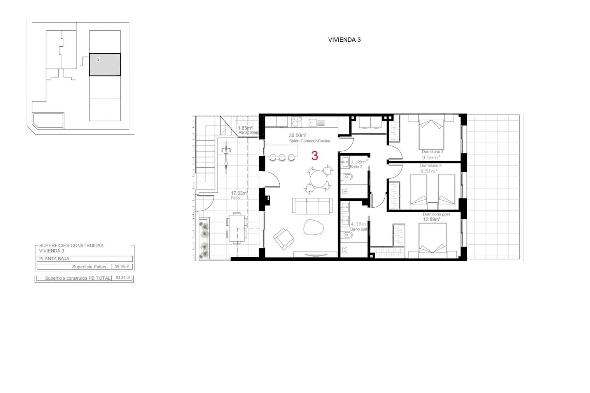 New Build - Townhouse - Pilar de la Horadada - pueblo