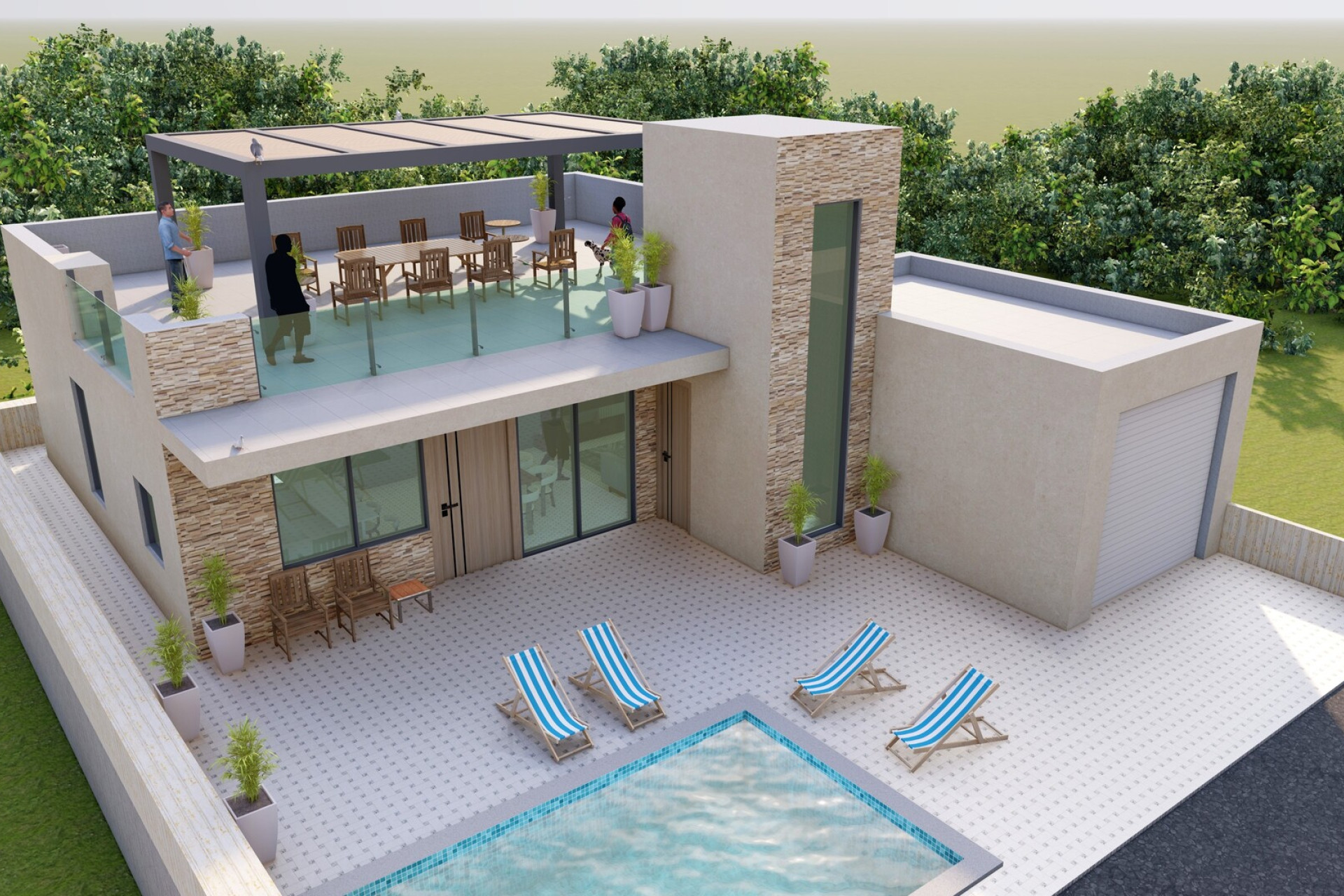 New Build - Villa - Fuente Álamo - Fuente Alamo