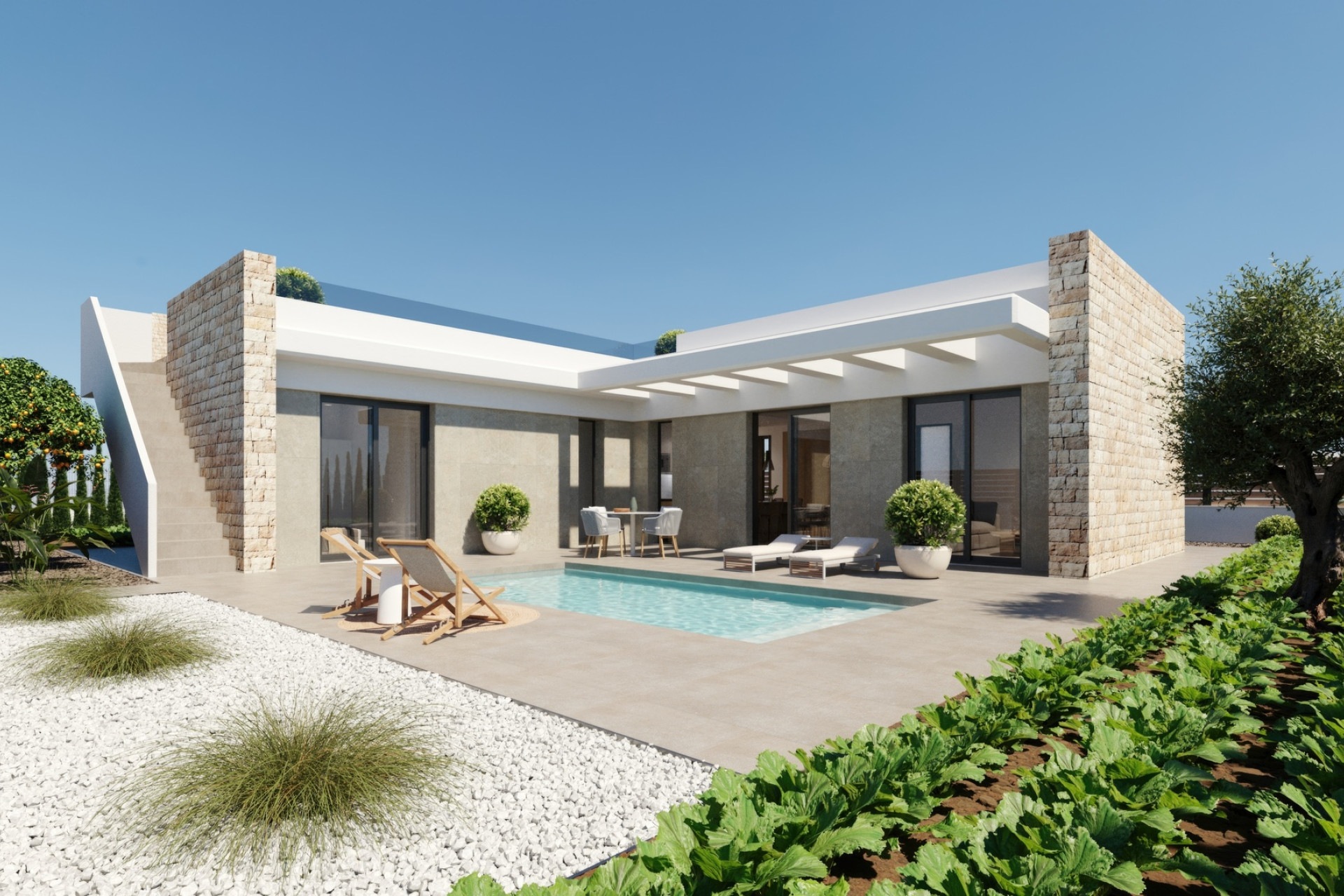 New Build - Villa - Murcia - Hacienda del Alamo Golf