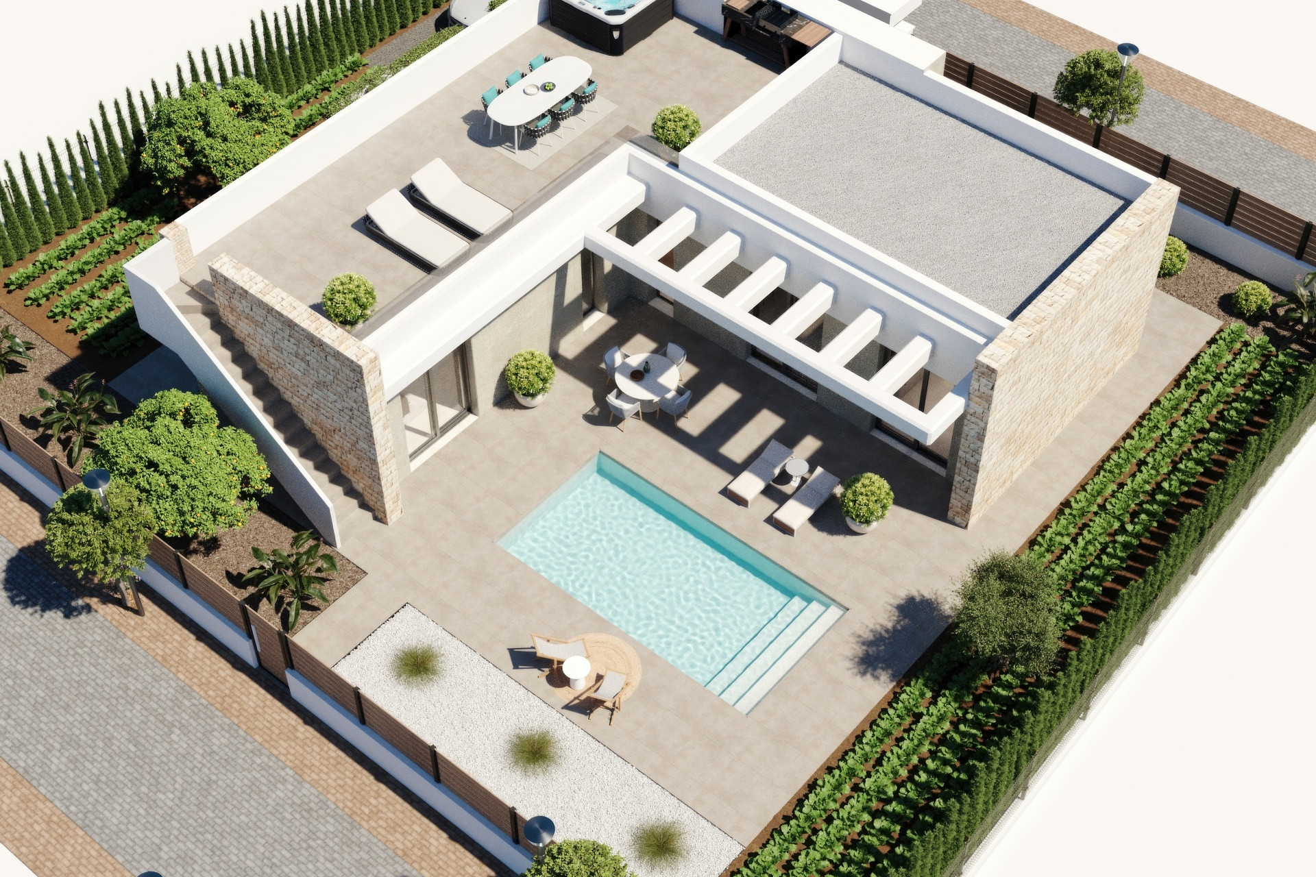 New Build - Villa - Murcia - Hacienda del Alamo Golf