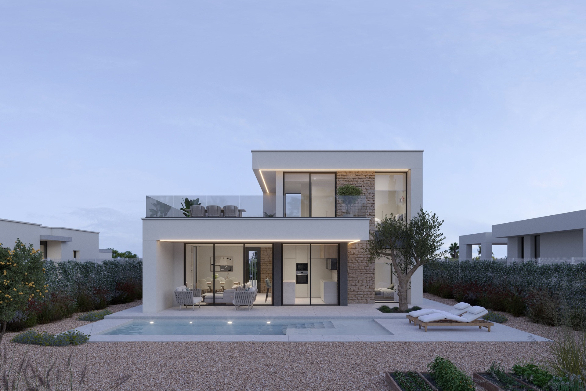 New Build - Villa - Murcia - Hacienda del Alamo Golf