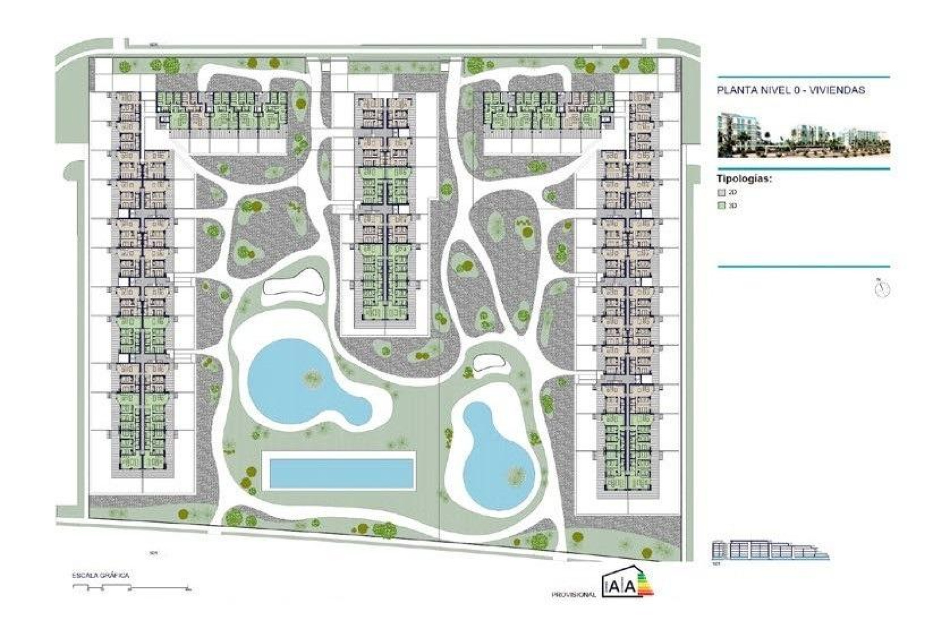 Nieuwbouw Woningen - Appartement / flat - Almerimar - 1ª Linea De Playa