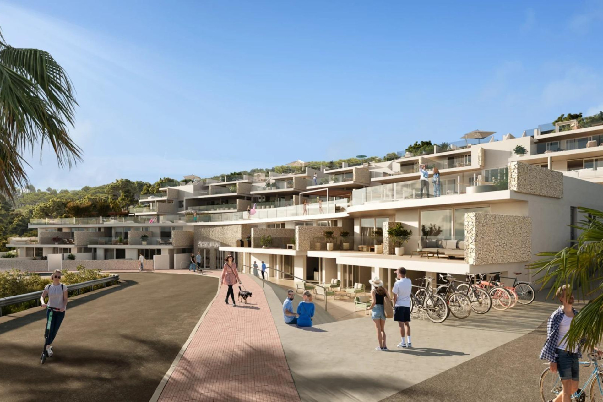 Nieuwbouw Woningen - Appartement / flat - Arenal d´en Castell - pueblo