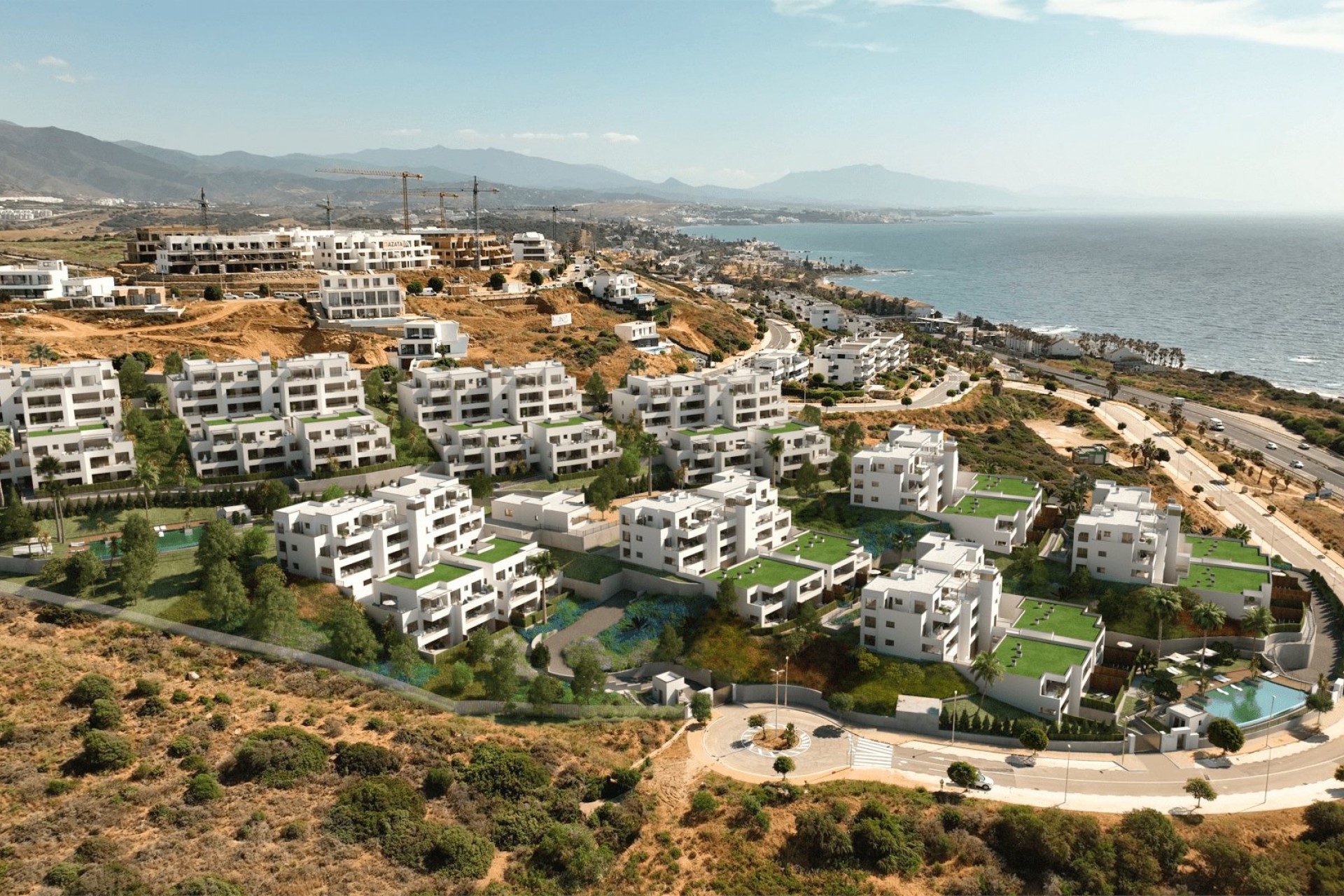 Nieuwbouw Woningen - Appartement / flat - Casares Costa - Casares