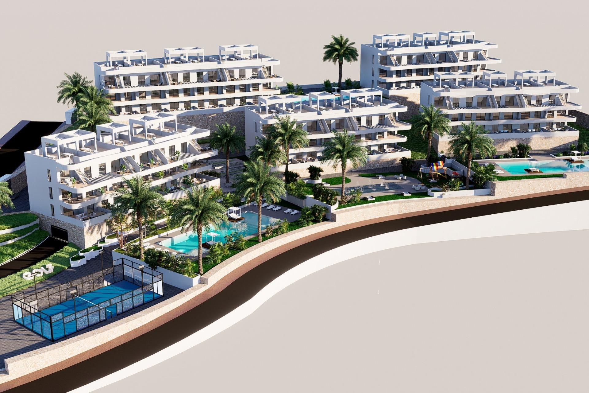 Nieuwbouw Woningen - Appartement / flat - Finestrat - Puig Campana Golf