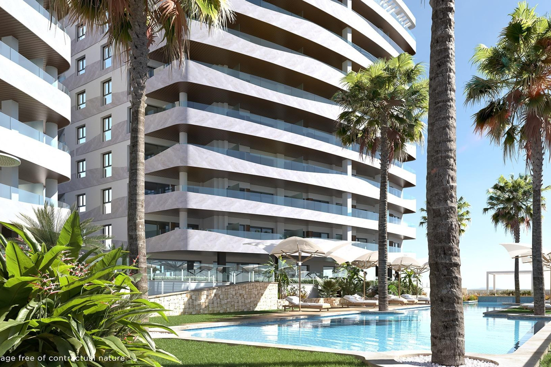 Nieuwbouw Woningen - Appartement / flat - La Manga del Mar Menor - 1ª Linea Del Mar Mediterraneo