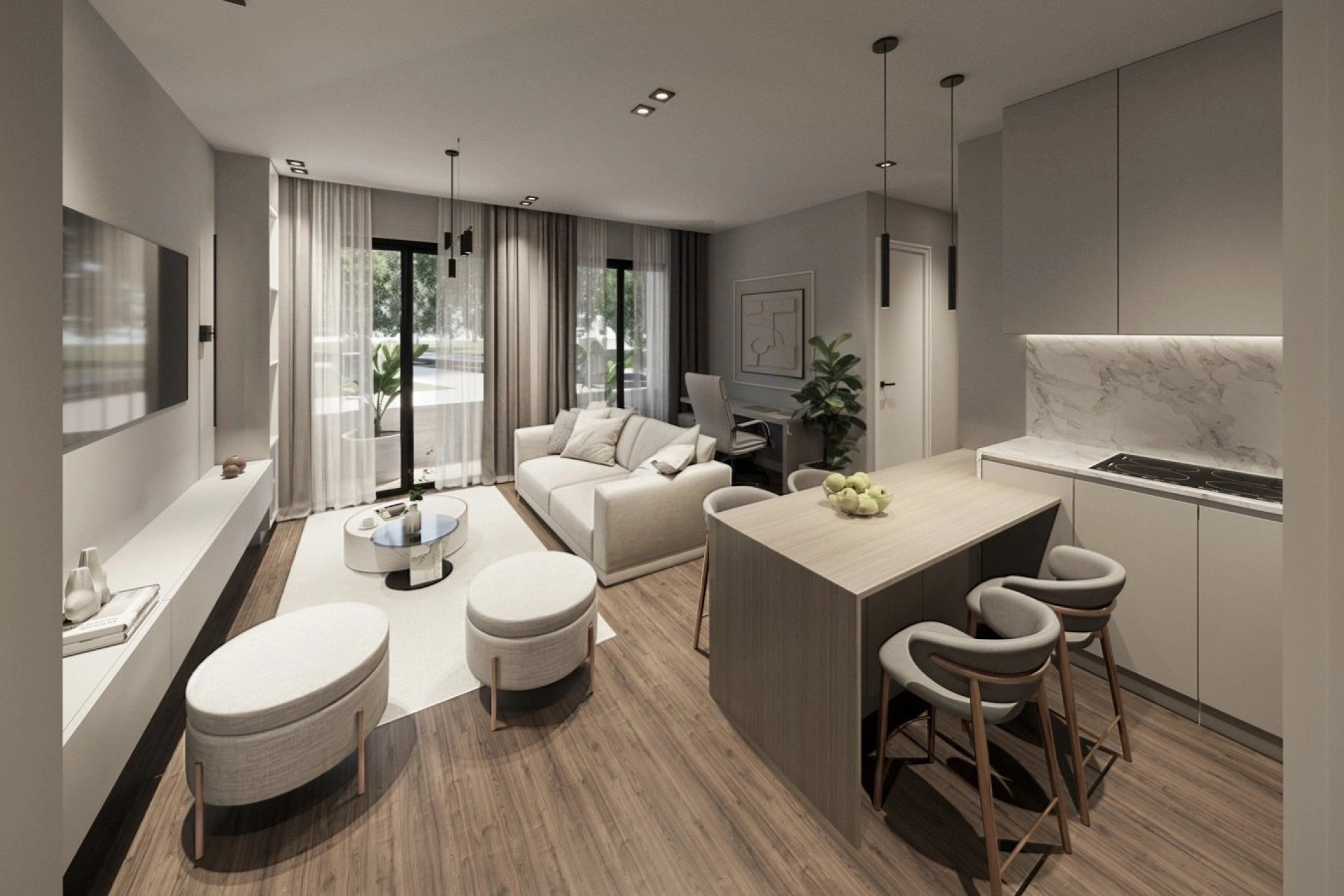 Nieuwbouw Woningen - Appartement / flat - Las Lagunas de Mijas