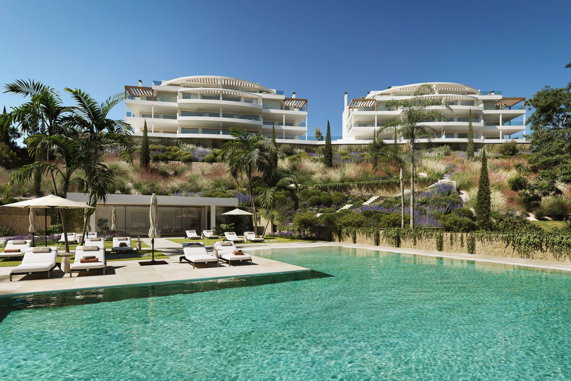 Nieuwbouw Woningen - Appartement / flat - Las Lagunas de Mijas