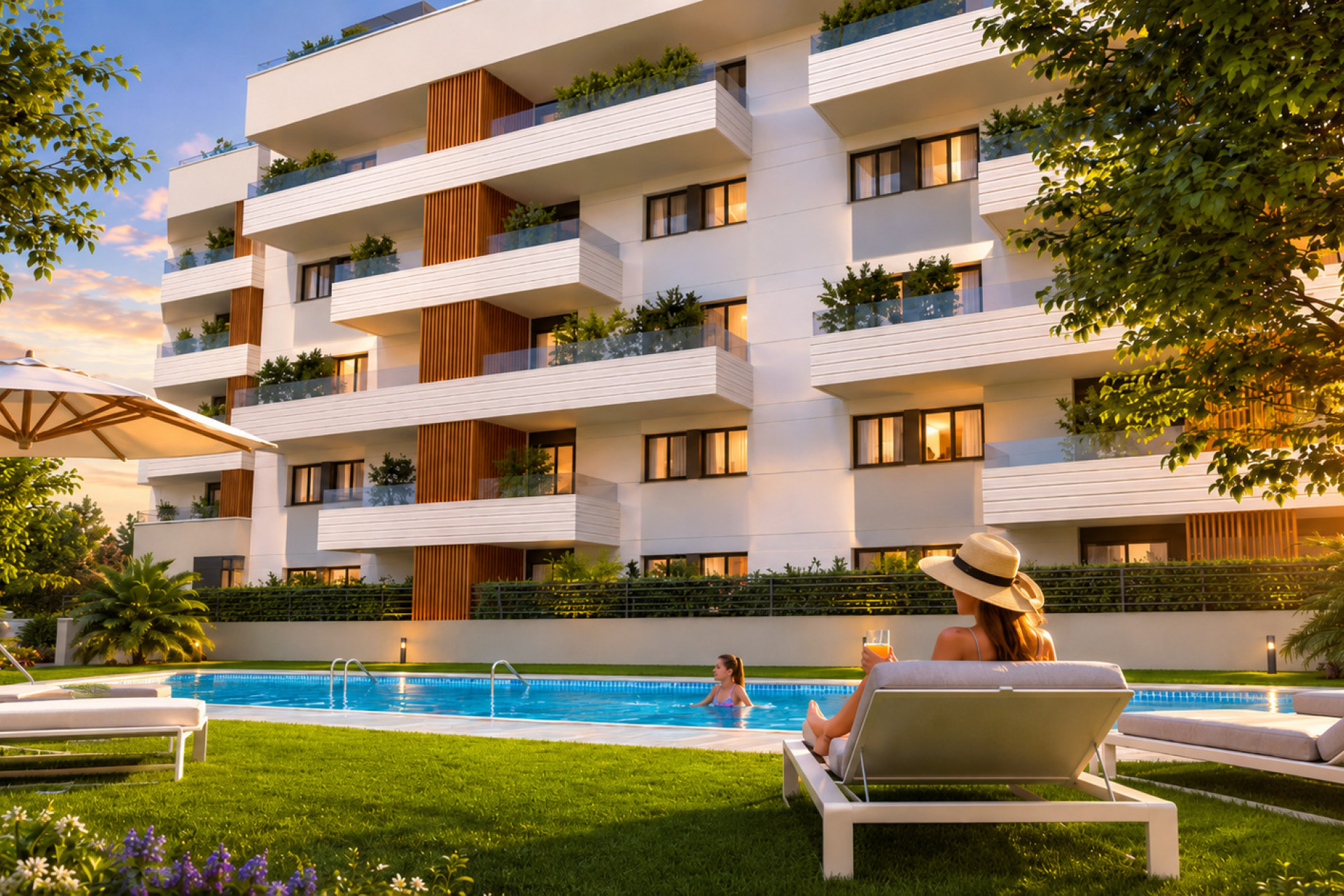 Nieuwbouw Woningen - Appartement / flat - Las Lagunas de Mijas