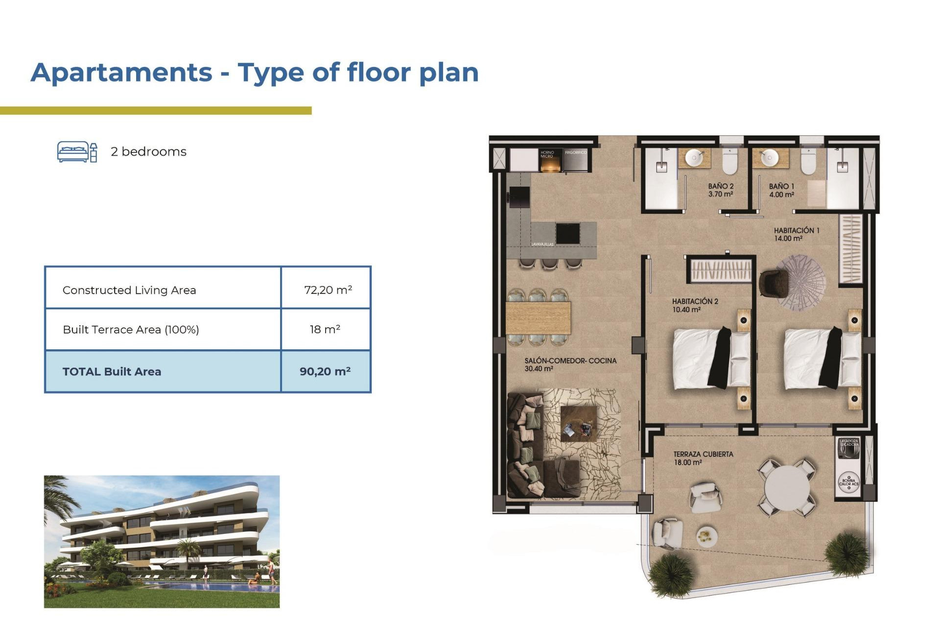 Nieuwbouw Woningen - Appartement / flat - Orihuela Costa - Punta Prima