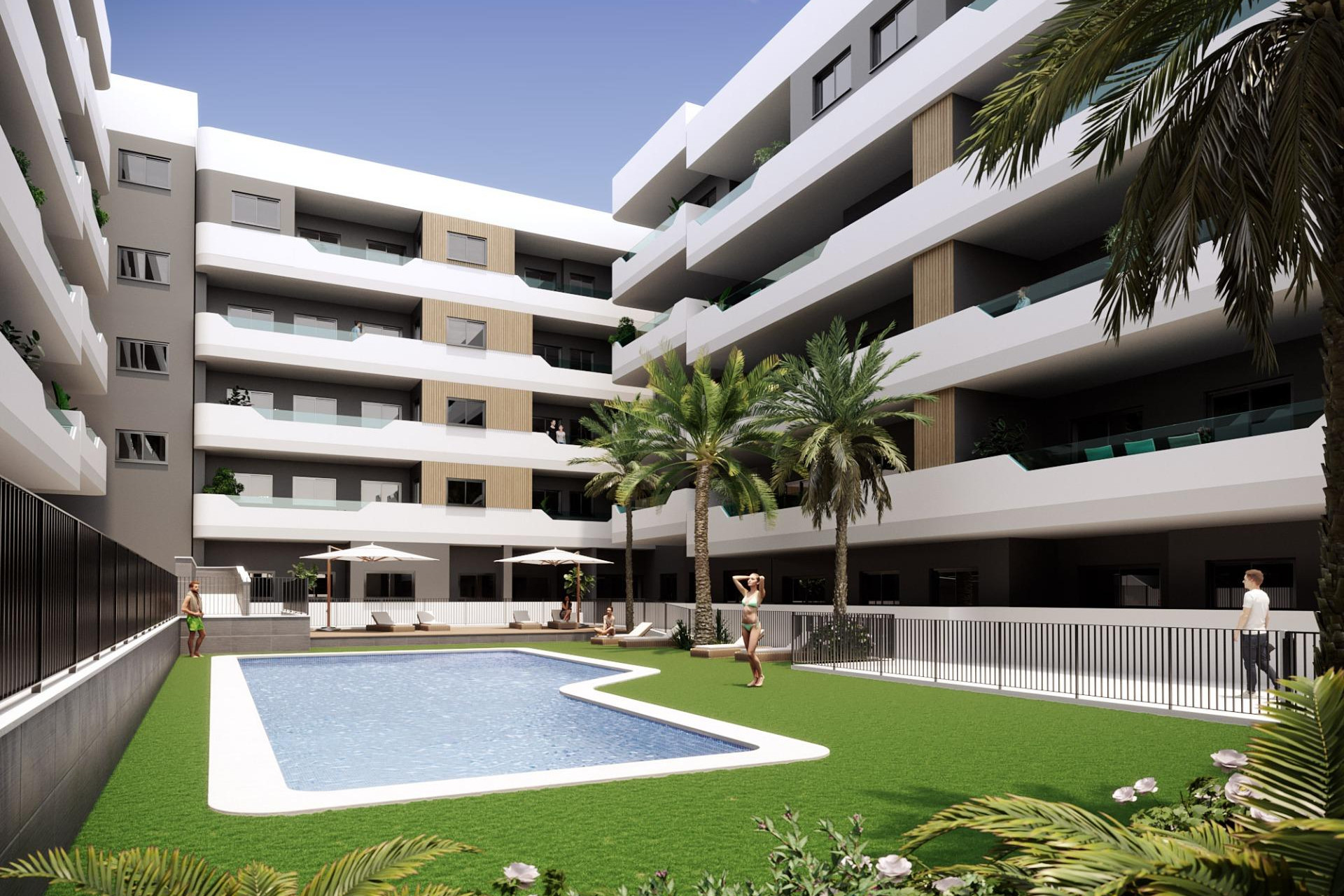 Nieuwbouw Woningen - Appartement / flat - Santa Pola - Eroski