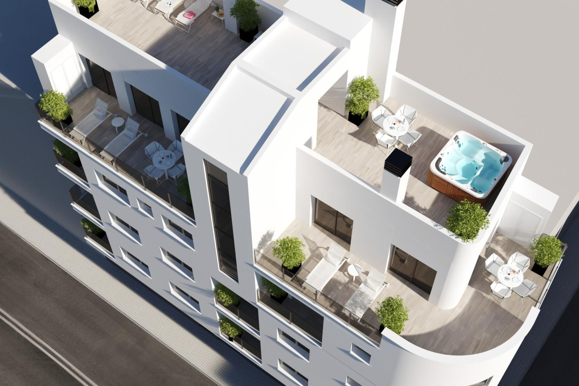 Nieuwbouw Woningen - Appartement / flat - Torrevieja - Centro