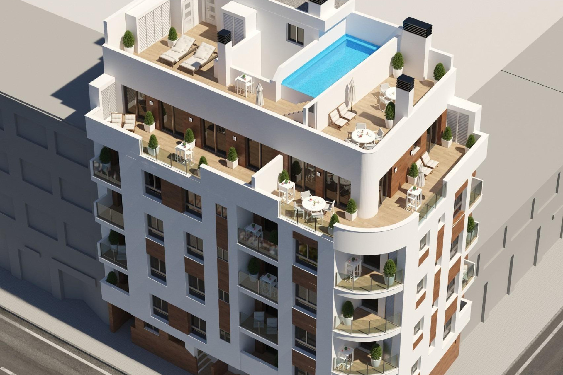 Nieuwbouw Woningen - Appartement / flat - Torrevieja - Centro