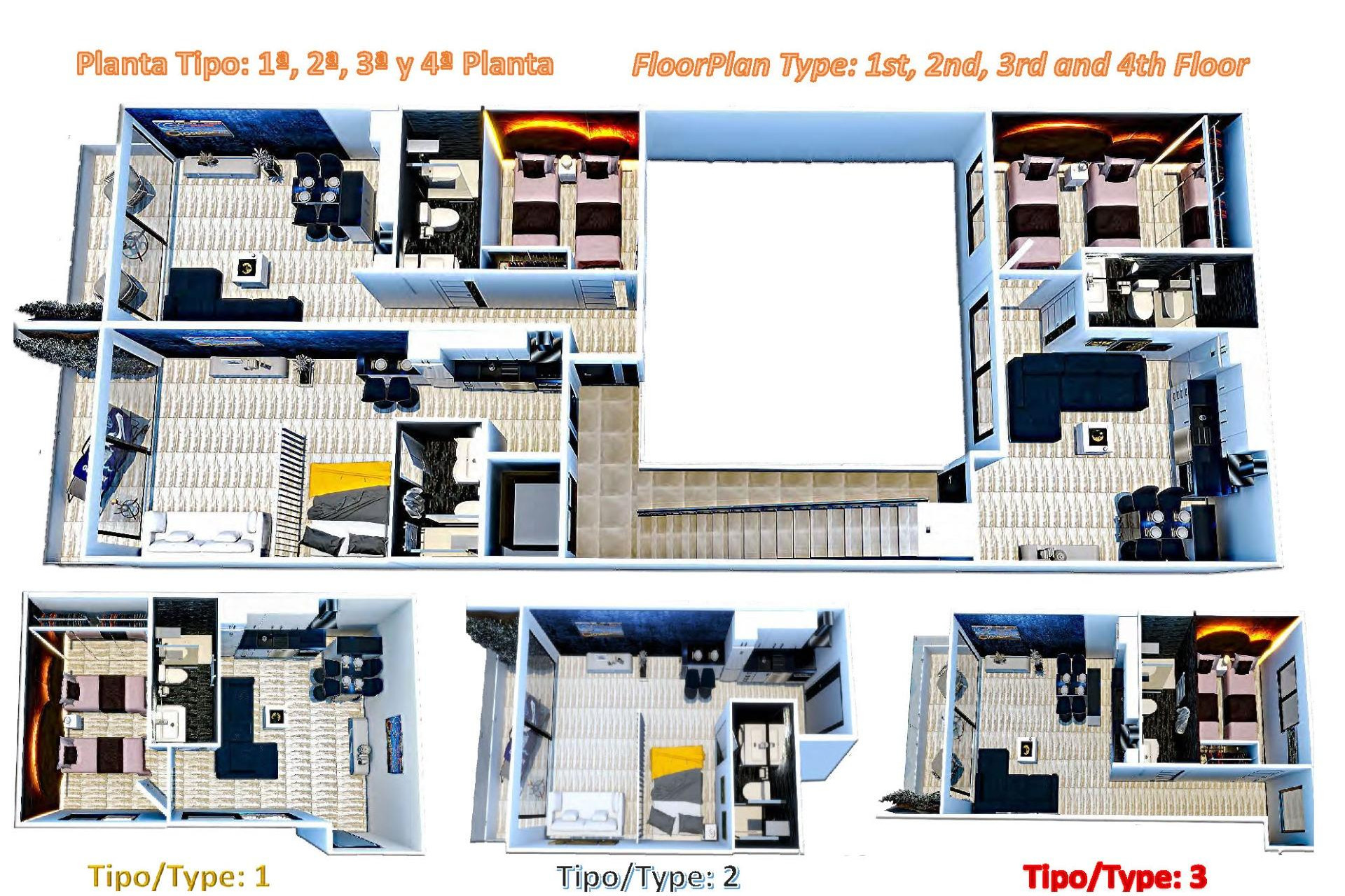 Nieuwbouw Woningen - Appartement / flat - Torrevieja - Centro