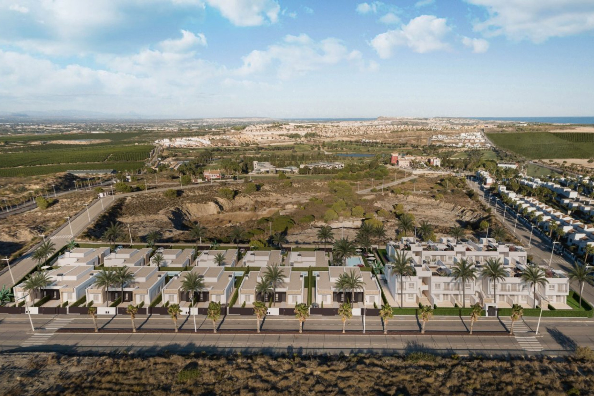 Nieuwbouw Woningen - Herenhuis - Algorfa - La Finca Golf