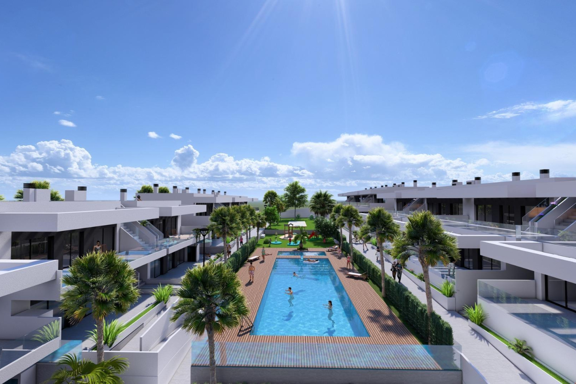 Nieuwbouw Woningen - Herenhuis - Algorfa - La Finca Golf