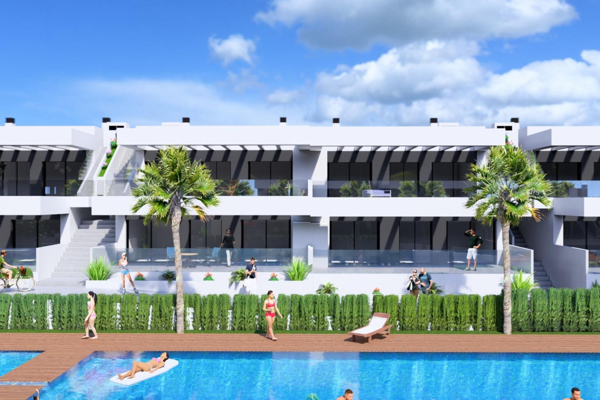 Nieuwbouw Woningen - Herenhuis - Algorfa - La Finca Golf