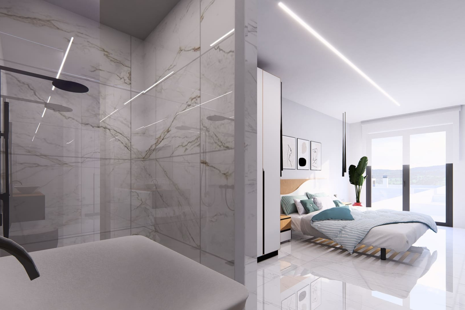 Nieuwbouw Woningen - Herenhuis - Algorfa