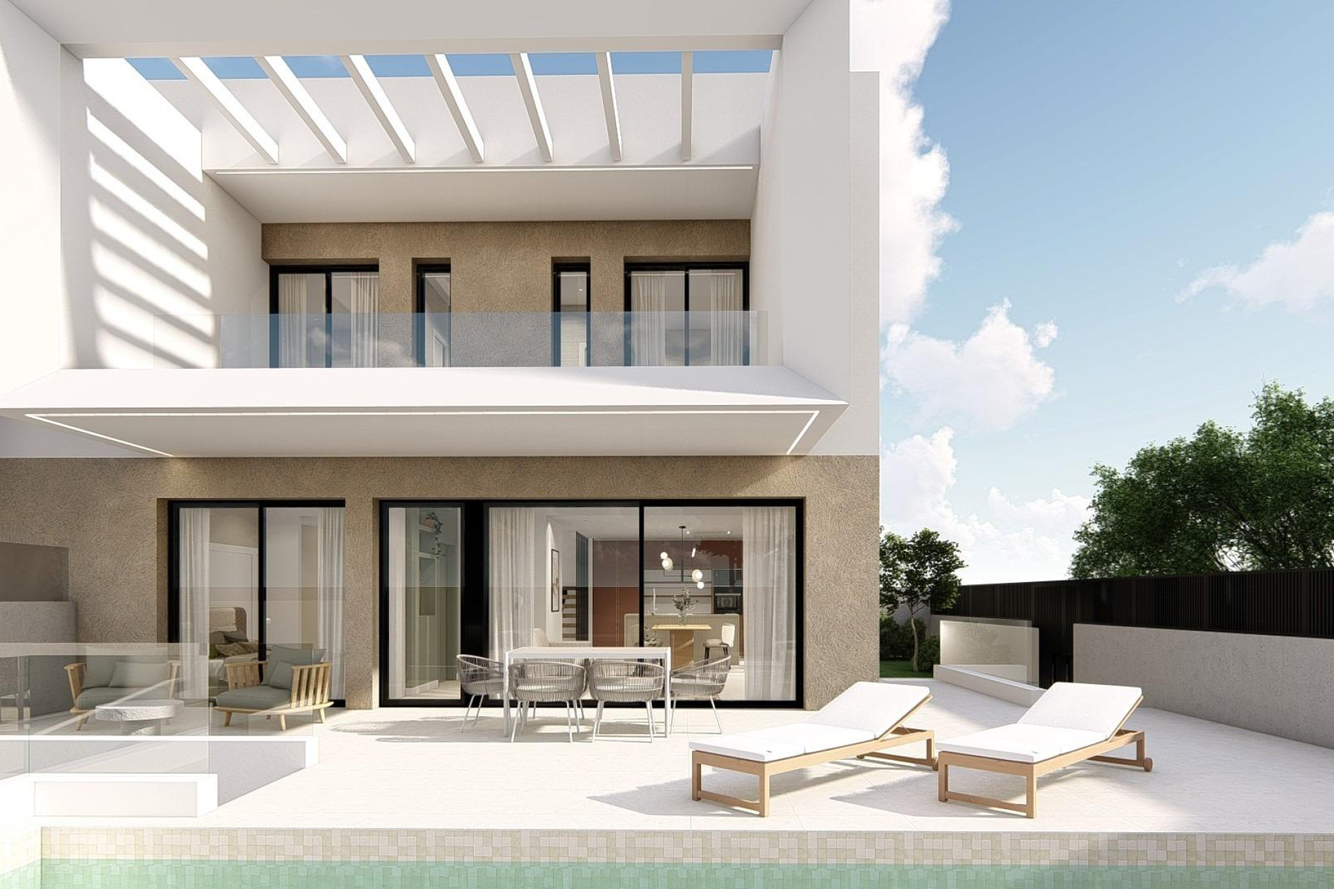 Nieuwbouw Woningen - Herenhuis - Dolores - San Juan Alicante