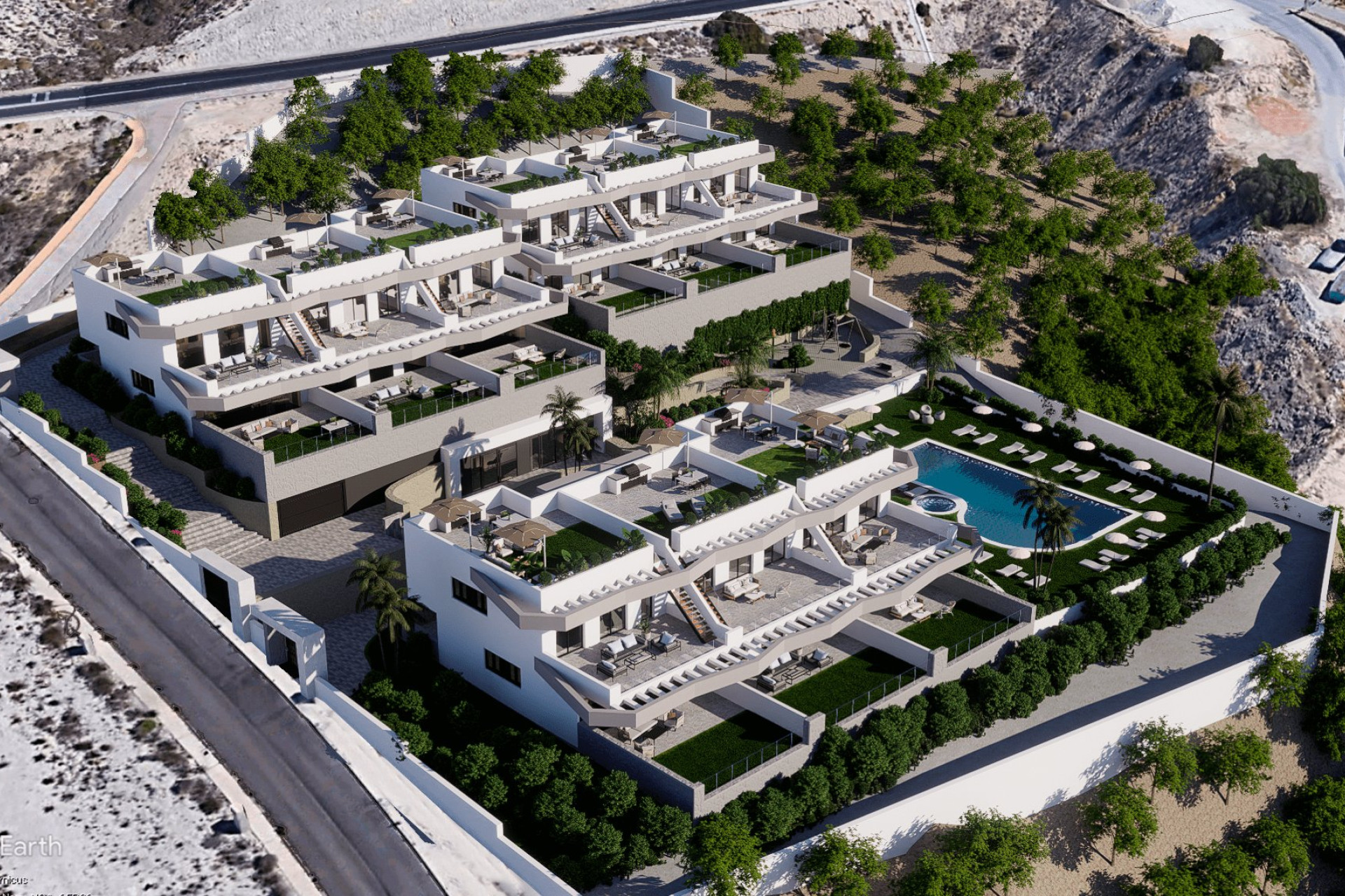 Nieuwbouw Woningen - Herenhuis - Finestrat