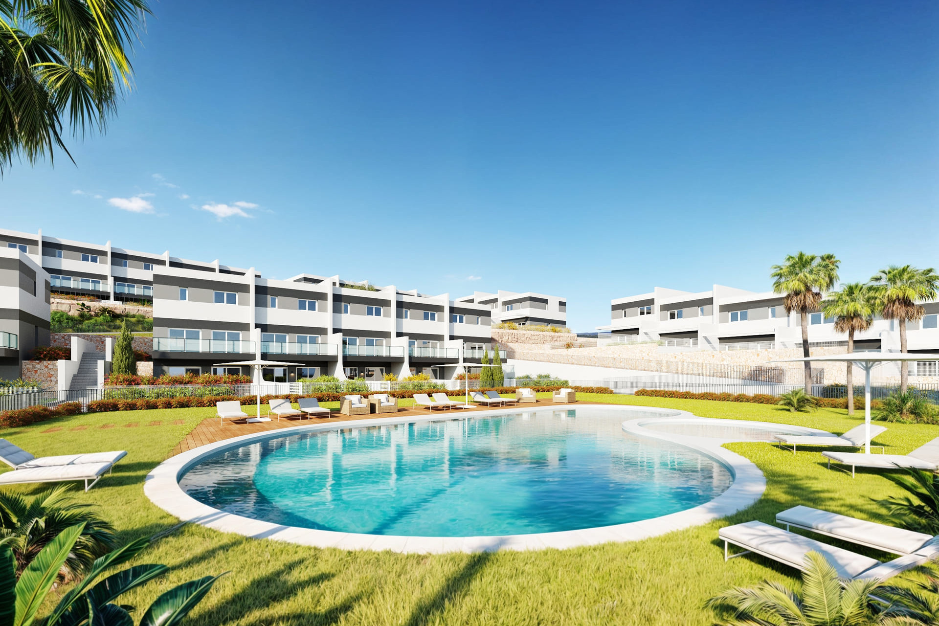 Nieuwbouw Woningen - Herenhuis - Finestrat