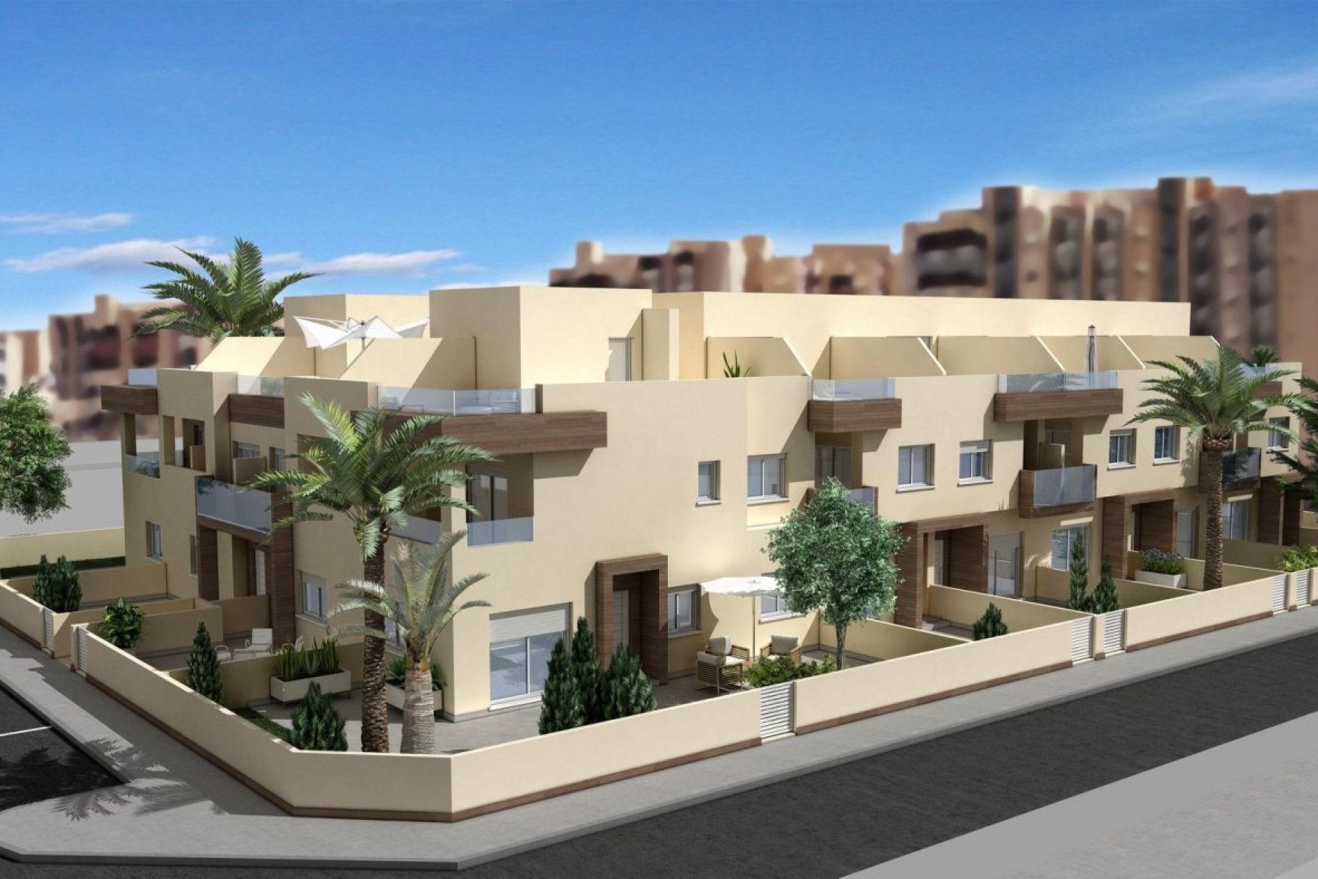 Nieuwbouw Woningen - Herenhuis - La Manga del Mar Menor - La Manga