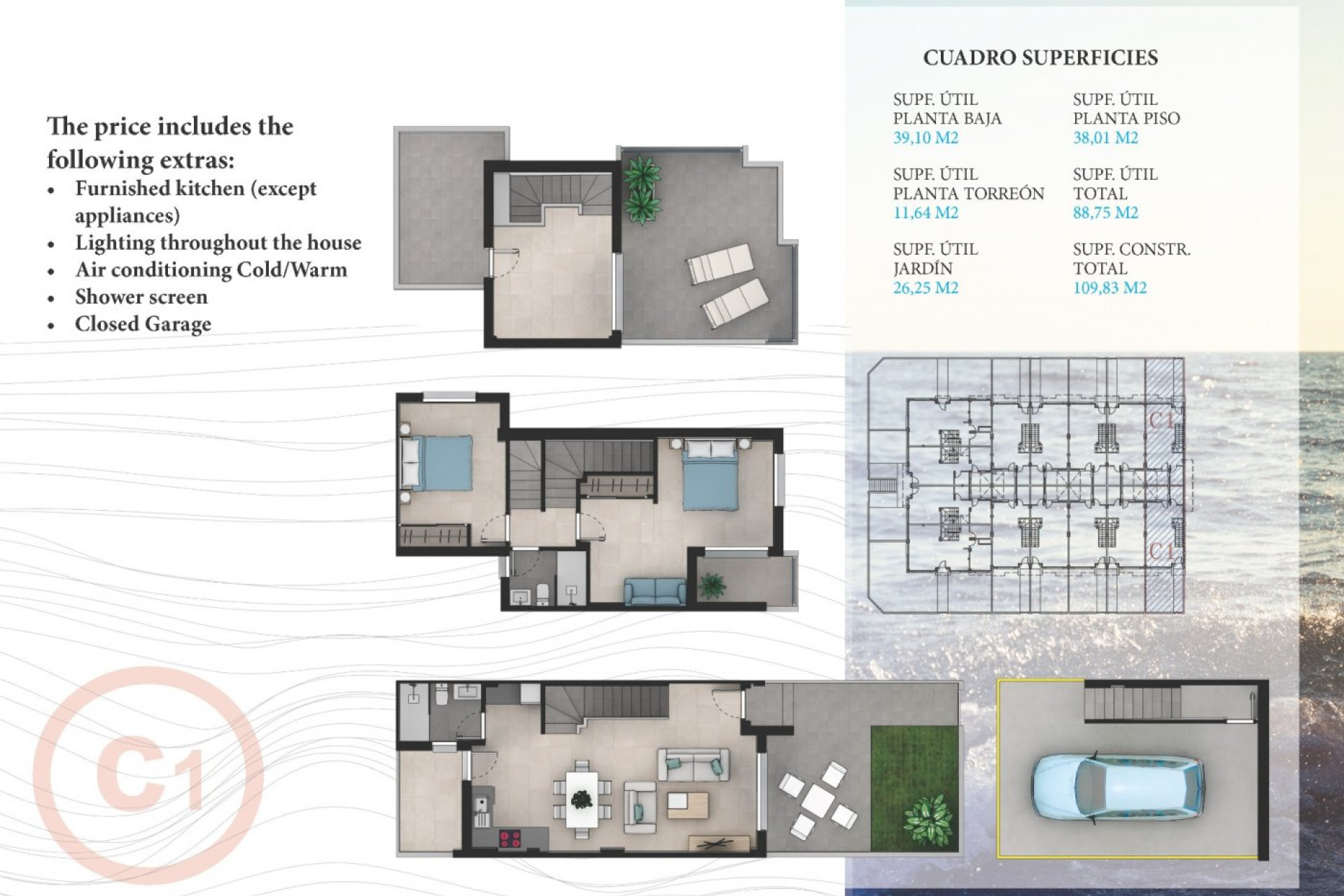 Nieuwbouw Woningen - Herenhuis - La Manga del Mar Menor - La Manga