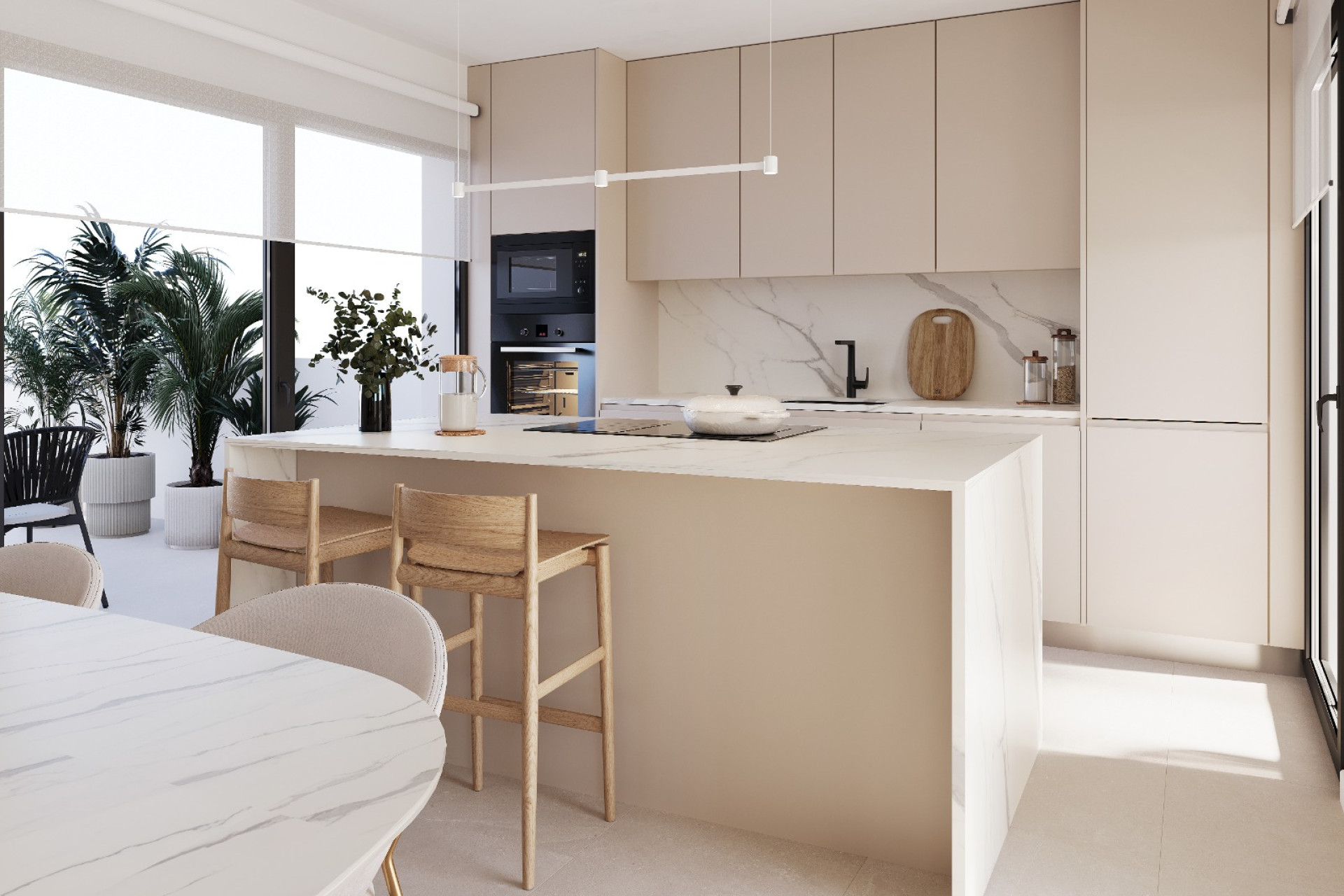 Nieuwbouw Woningen - Herenhuis - Las Lagunas de Mijas