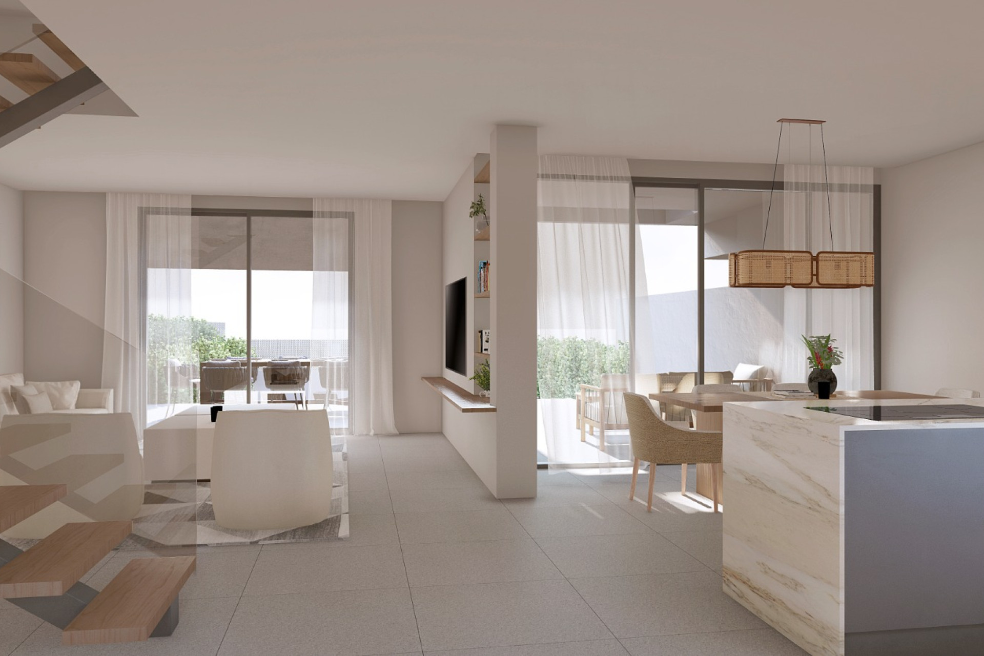 Nieuwbouw Woningen - Herenhuis - Las Lagunas de Mijas