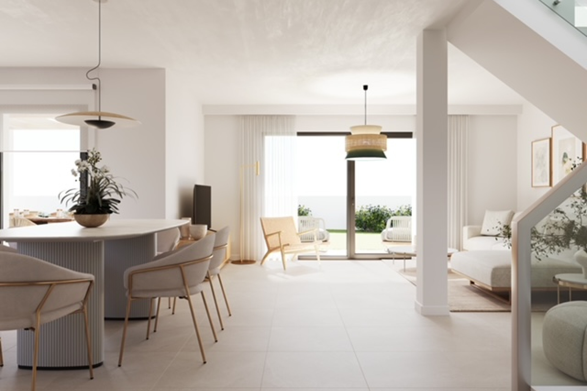 Nieuwbouw Woningen - Herenhuis - Las Lagunas de Mijas