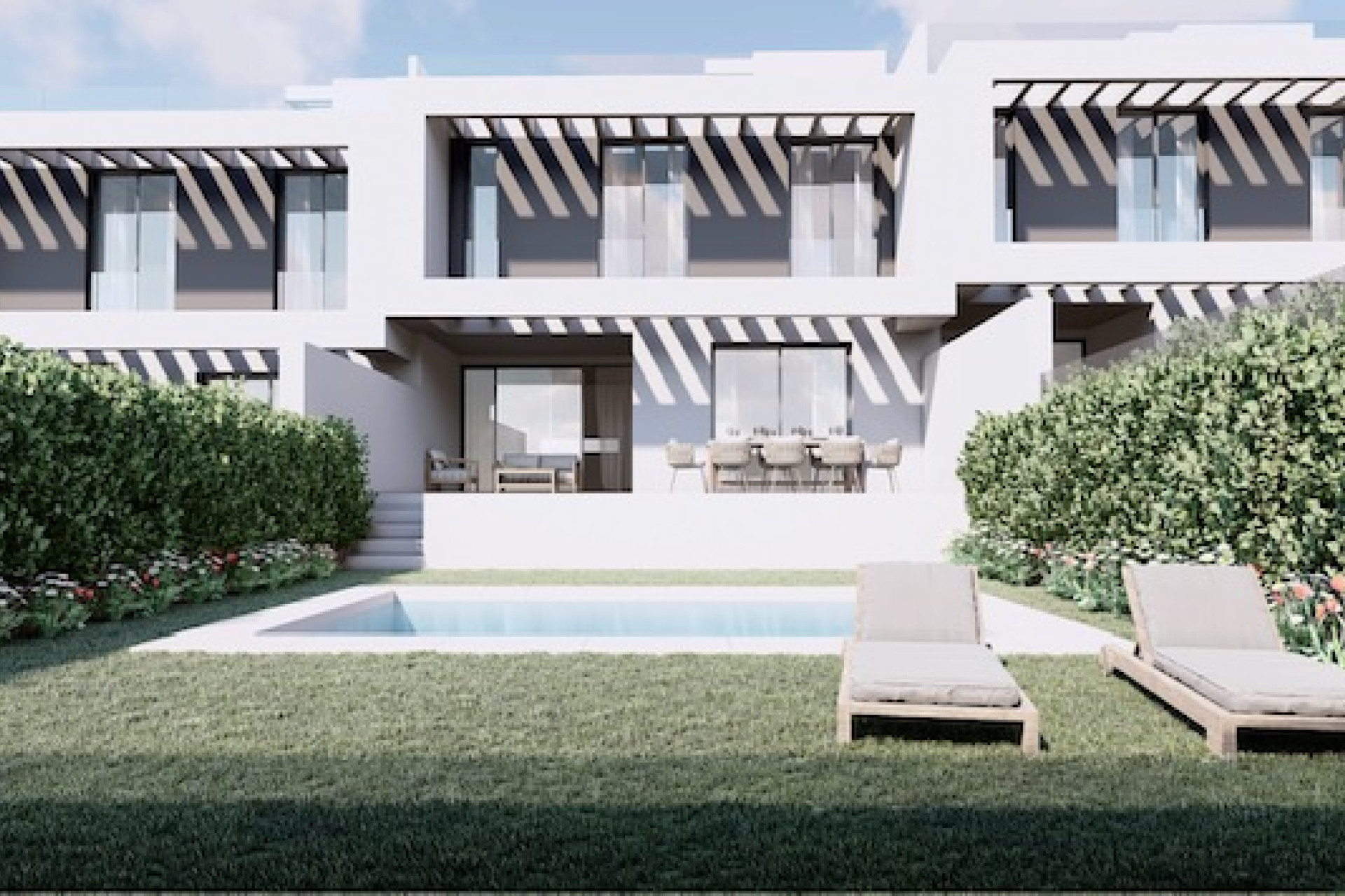 Nieuwbouw Woningen - Herenhuis - Las Lagunas de Mijas
