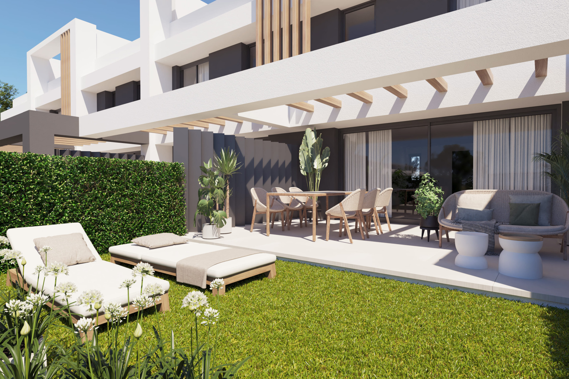 Nieuwbouw Woningen - Herenhuis - Las Lagunas de Mijas